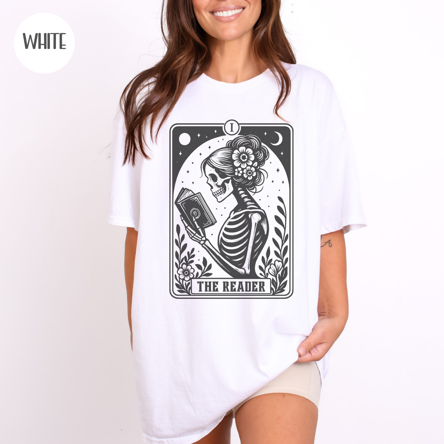 The Reader Tarot Card T-Shirt
