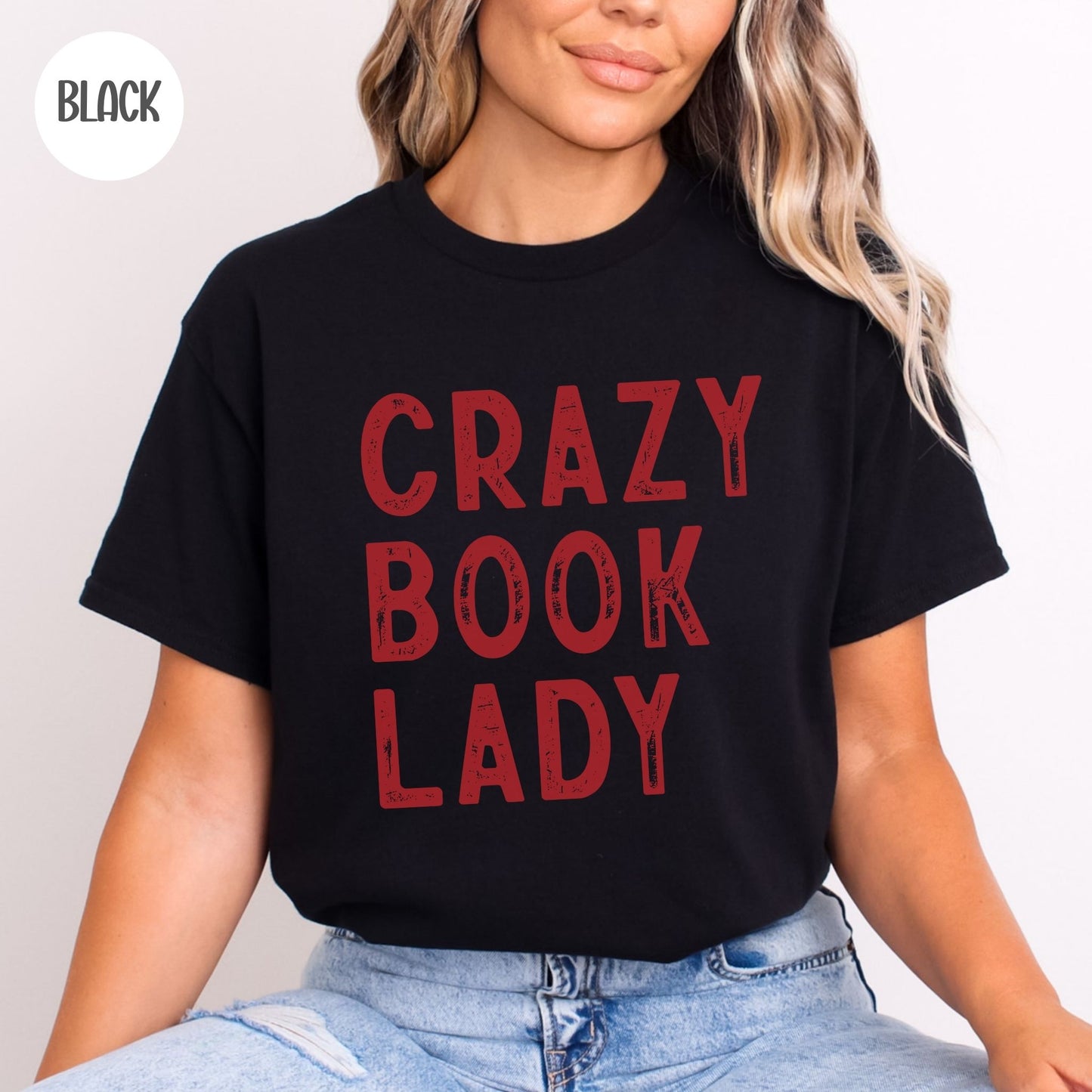 Crazy Book Lady T-Shirt