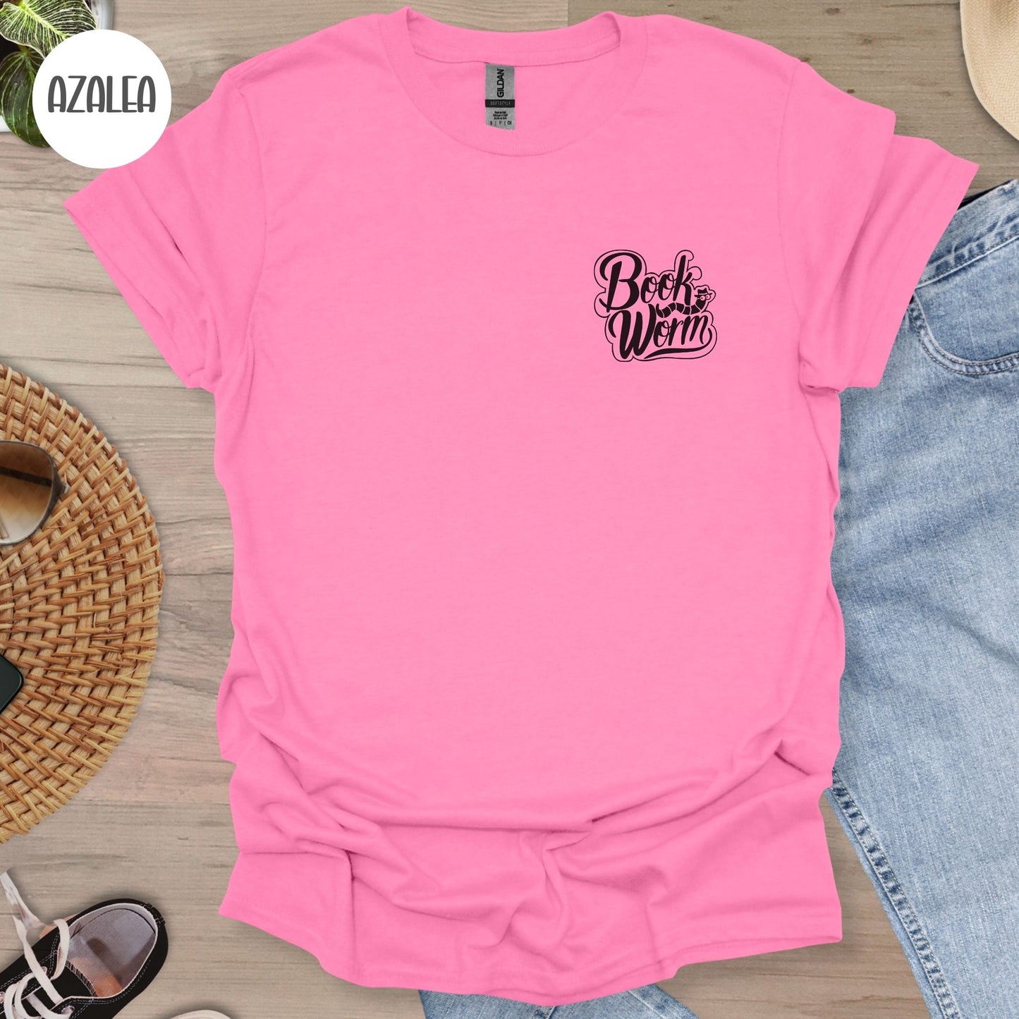 Bookworm Pocket Graphic T-Shirt