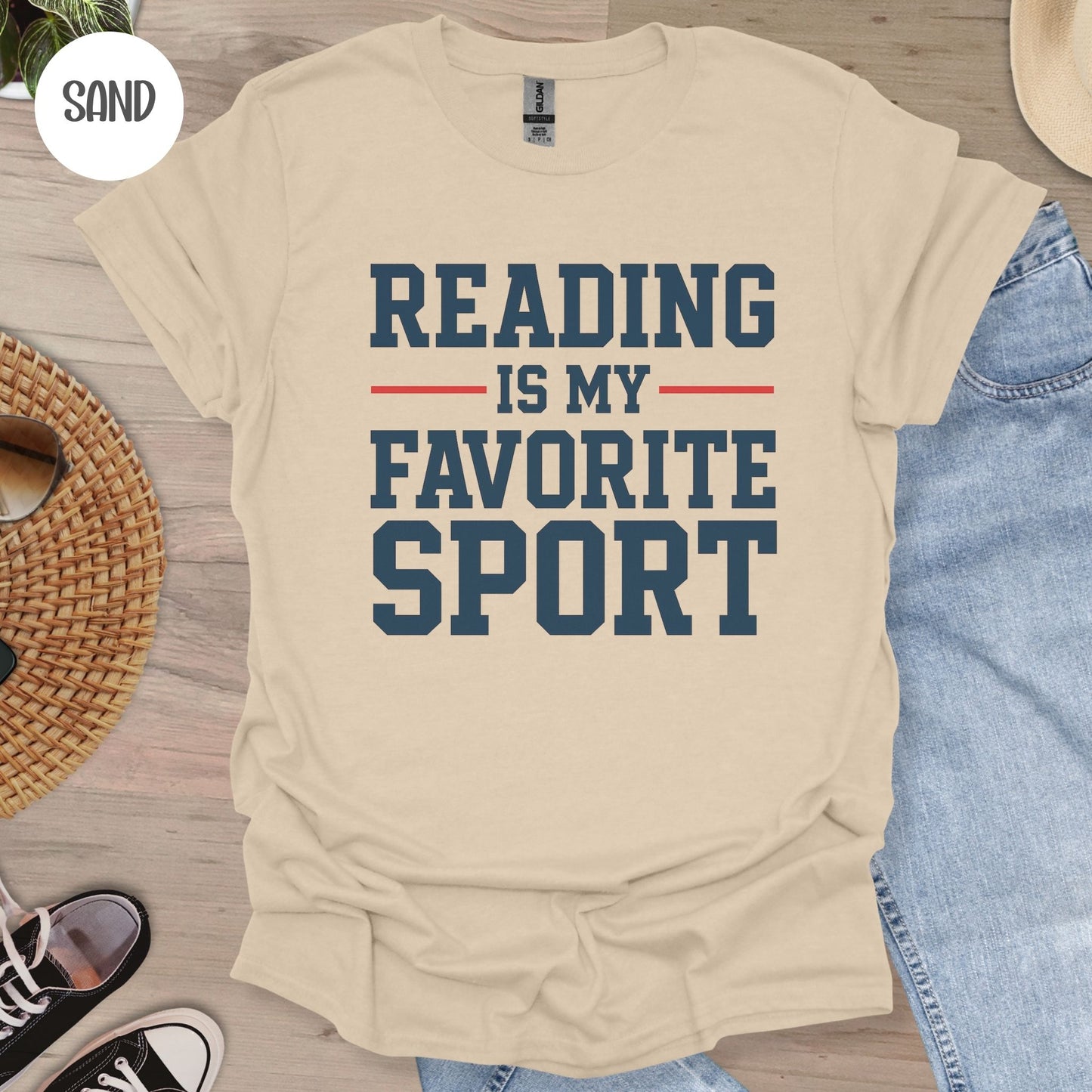 Reading is My Favorite Sport T-Shirt