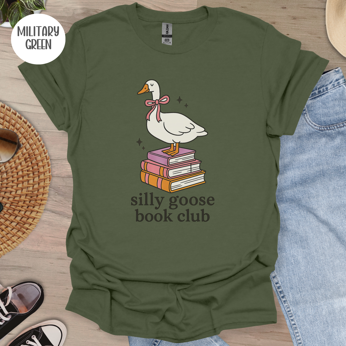 Silly Goose Book Club T-Shirt