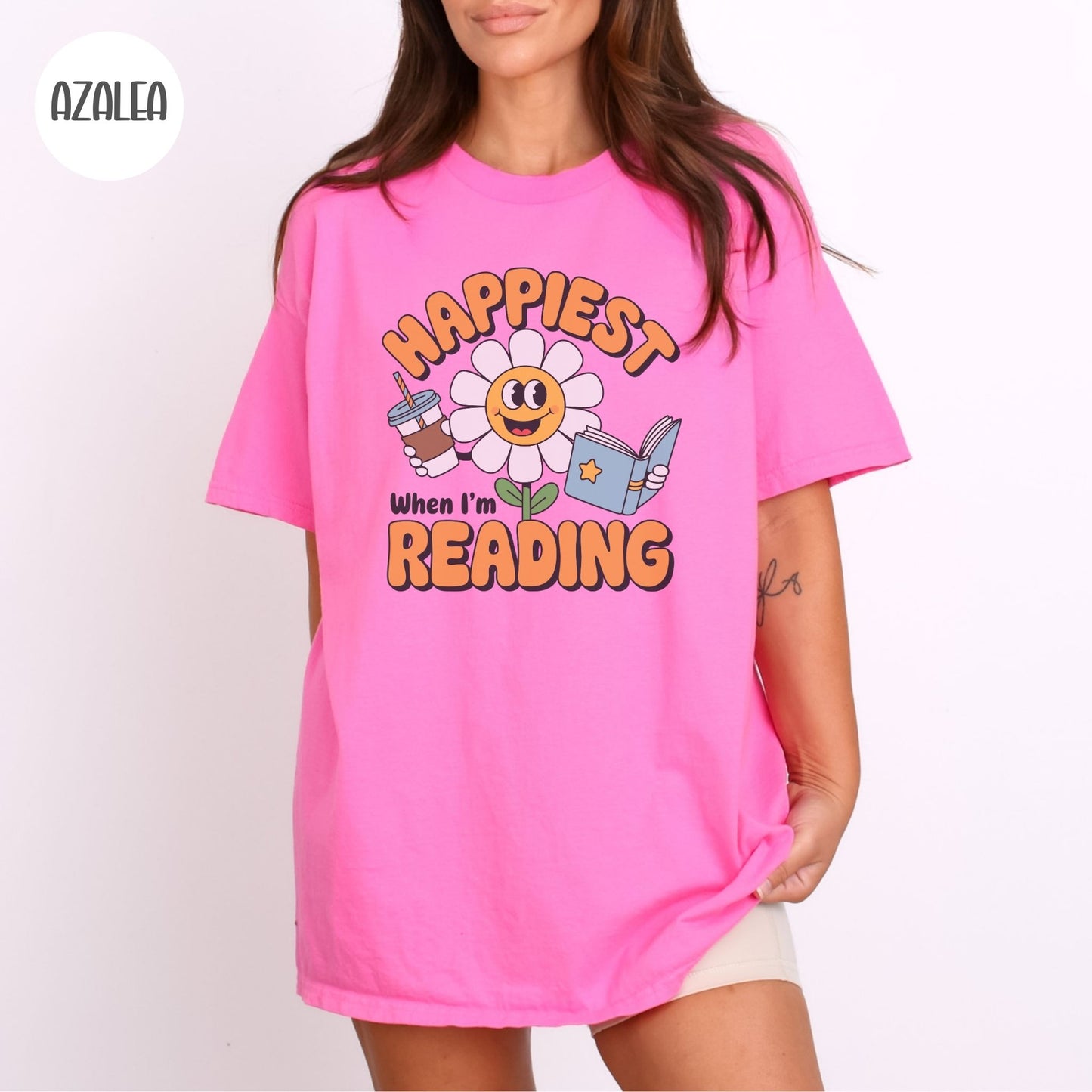Happiest when I'm Reading T-Shirt