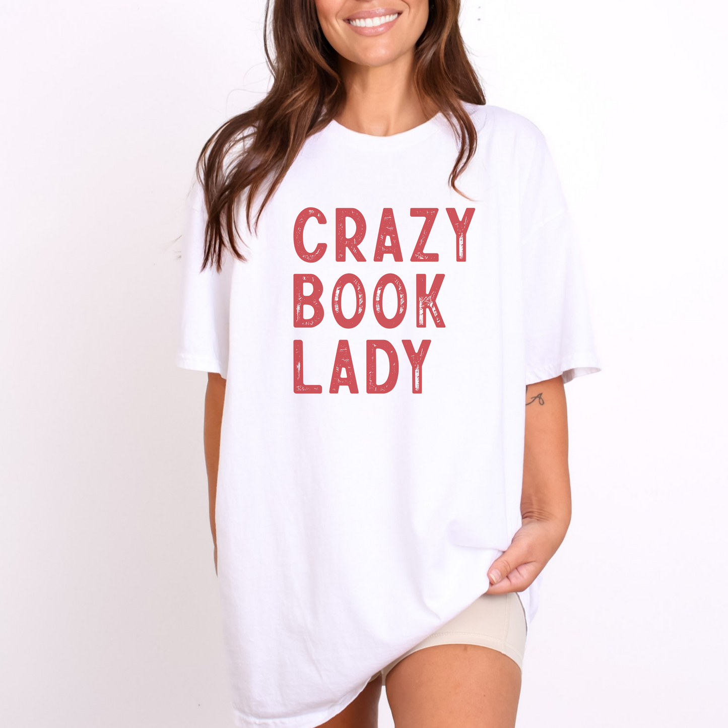 Crazy Book Lady T-Shirt