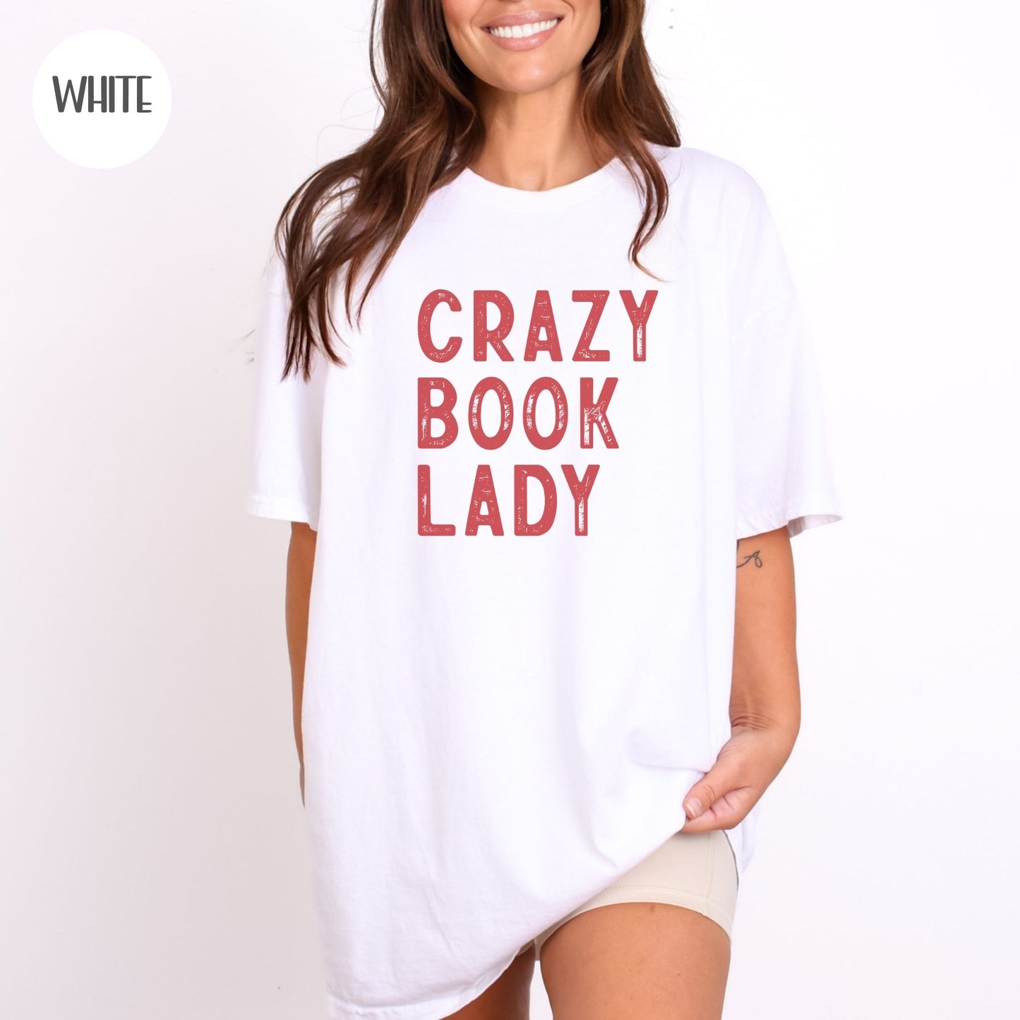 Crazy Book Lady T-Shirt
