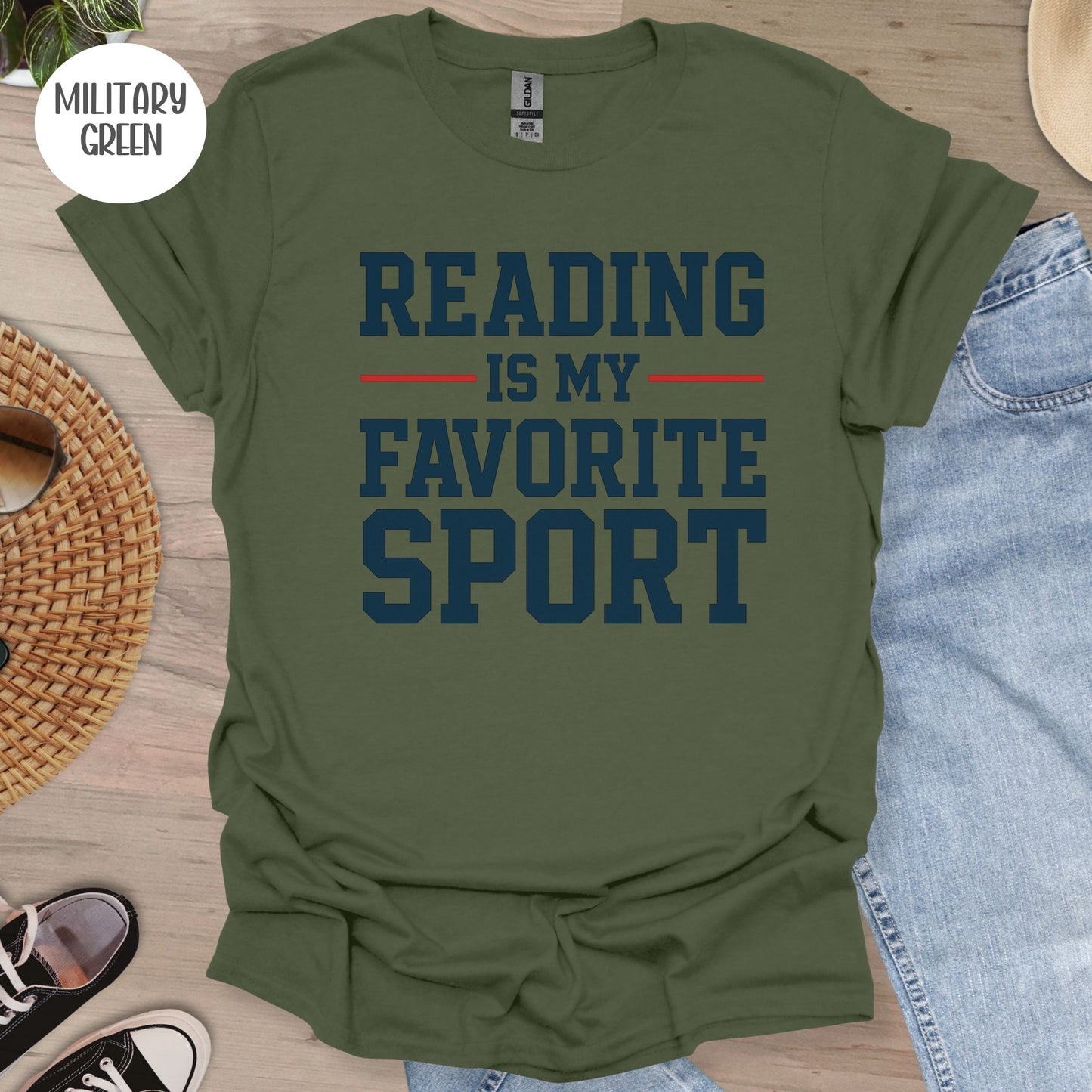 Reading is My Favorite Sport T-Shirt