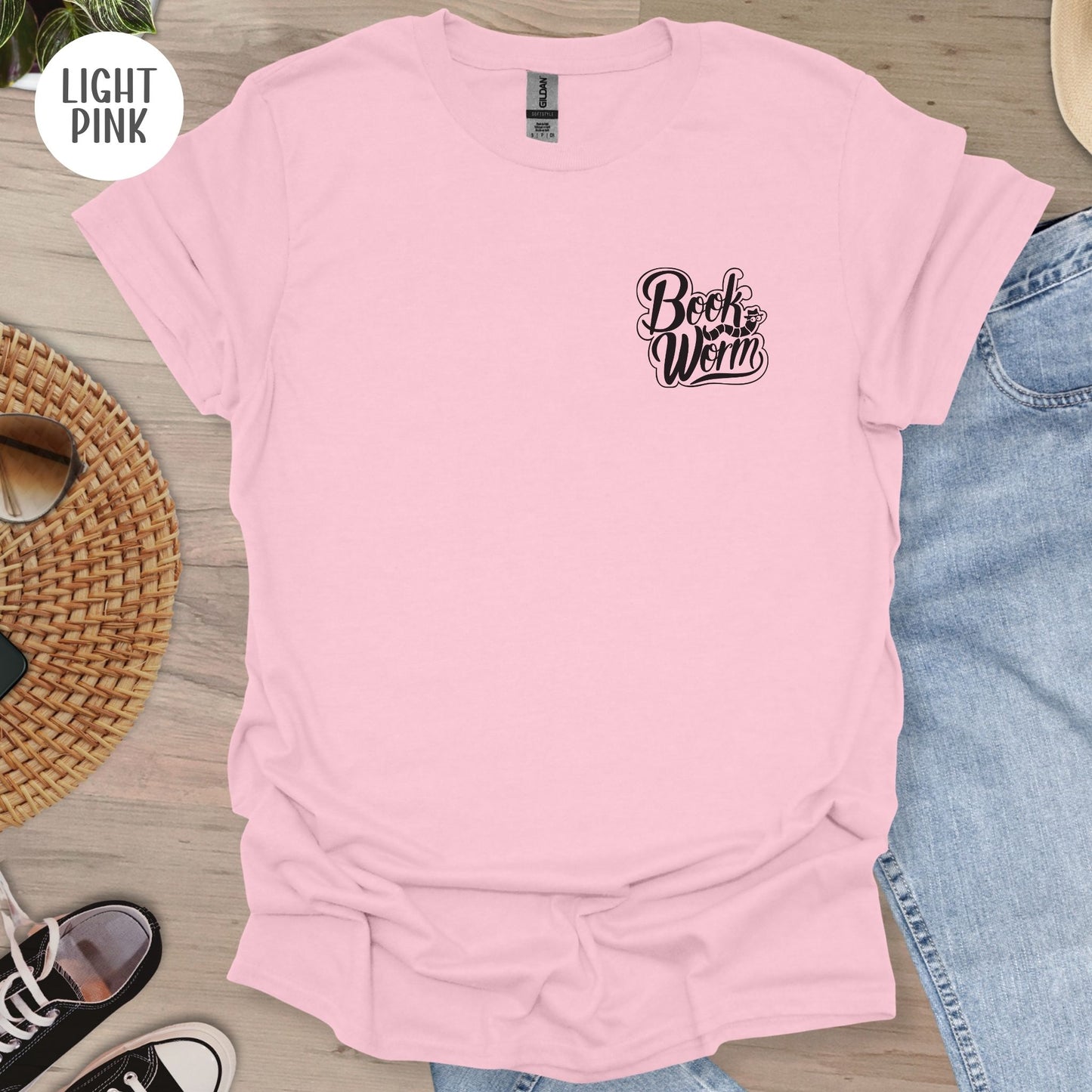 Bookworm Pocket Graphic T-Shirt