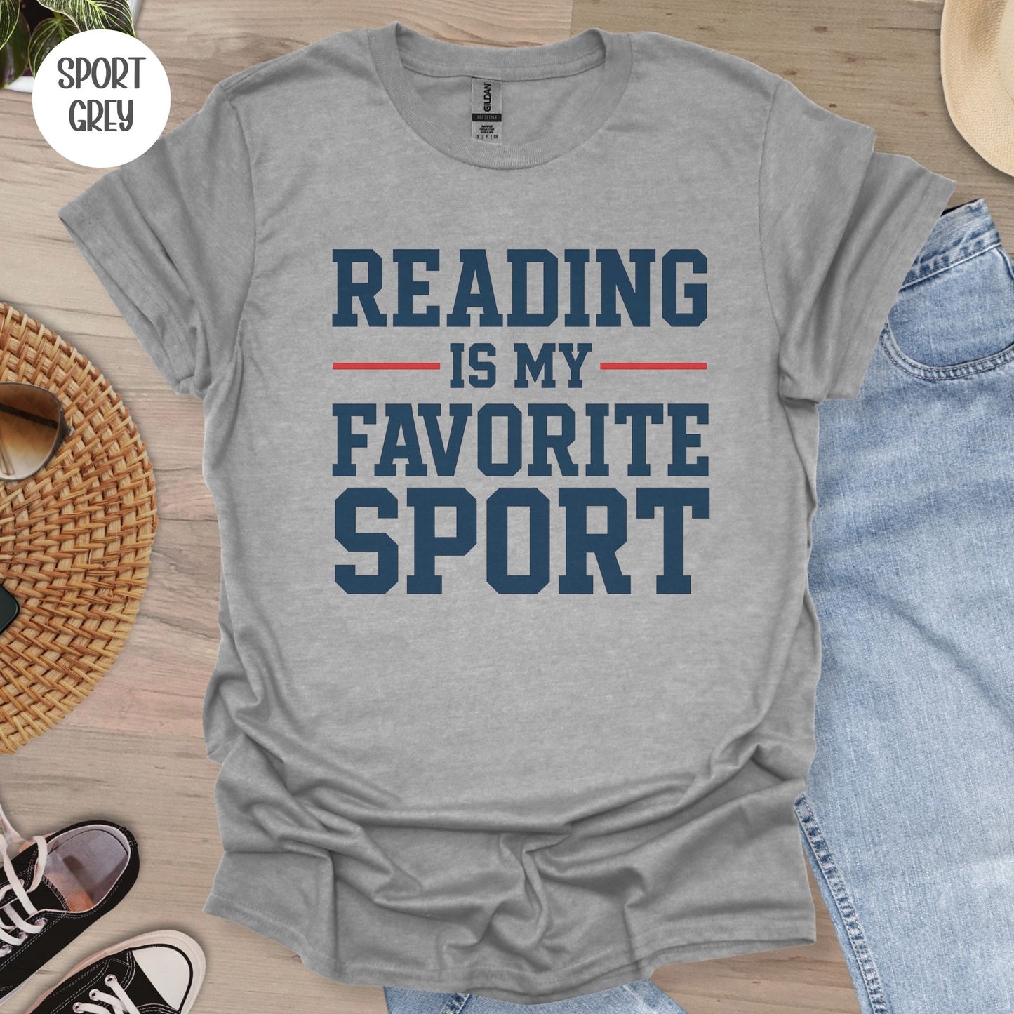 Reading is My Favorite Sport T-Shirt