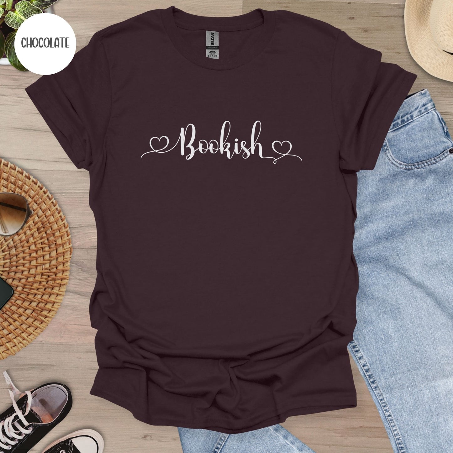 Bookish Script T-Shirt