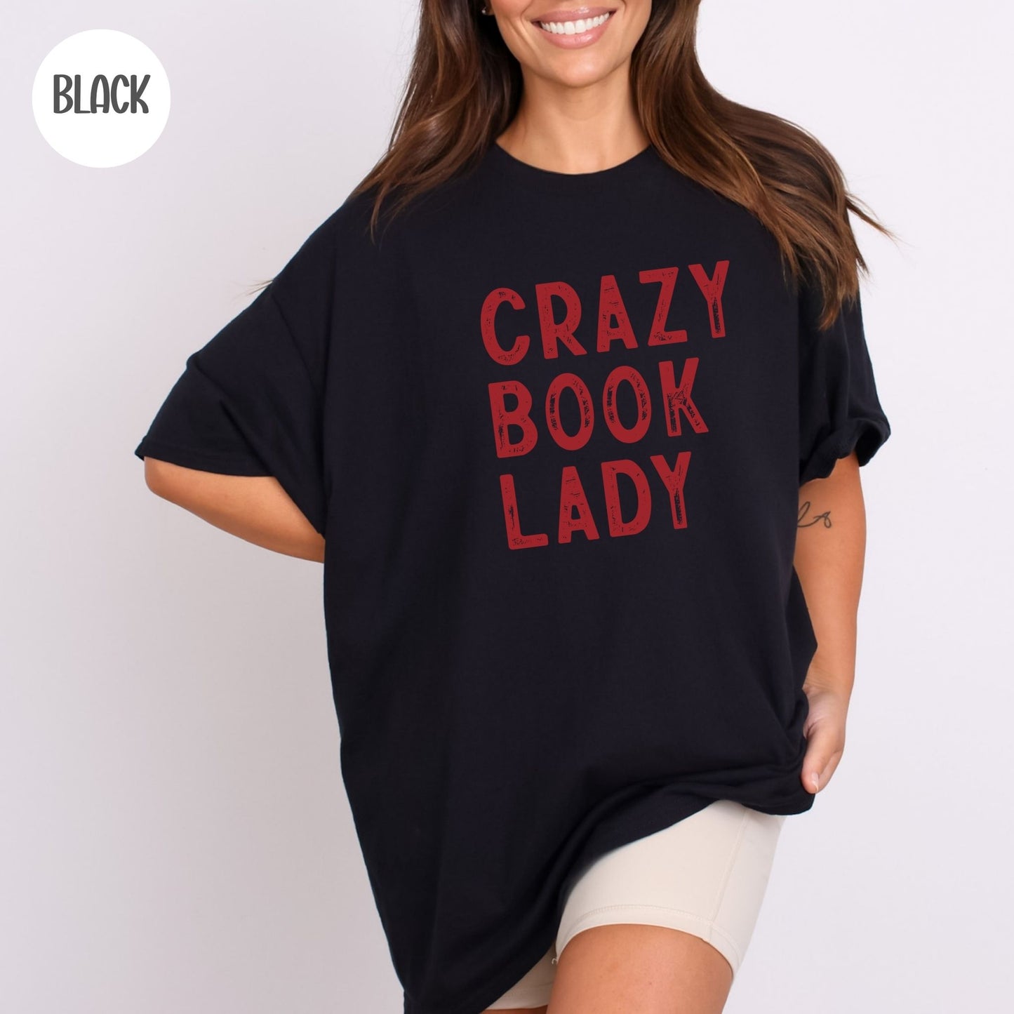 Crazy Book Lady T-Shirt