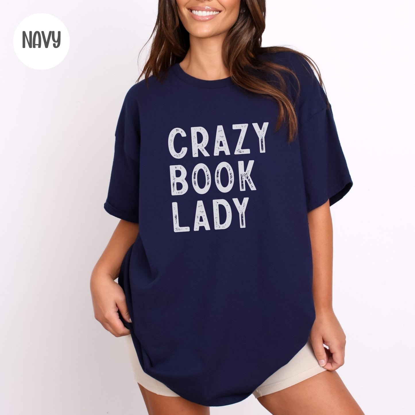 Crazy Book Lady T-Shirt