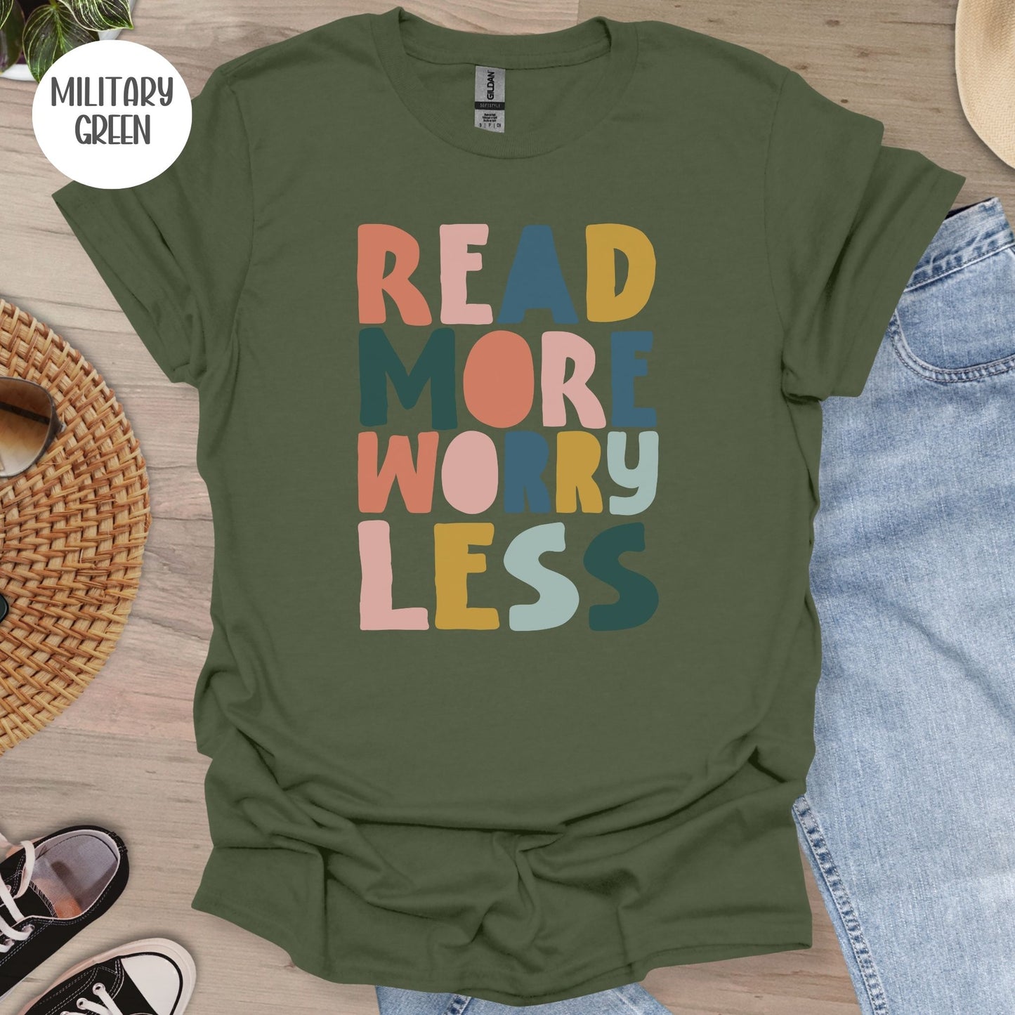 Read More Worry Less T-Shirt