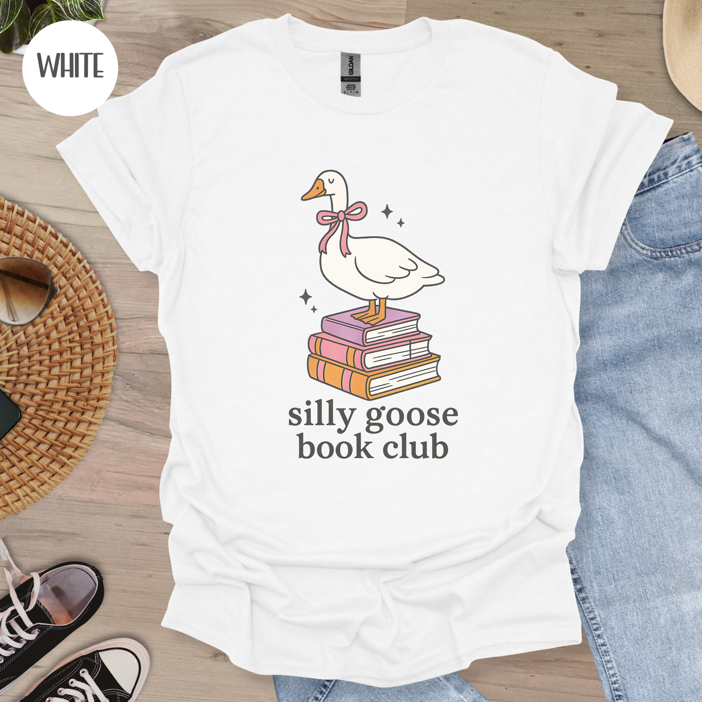 Silly Goose Book Club T-Shirt