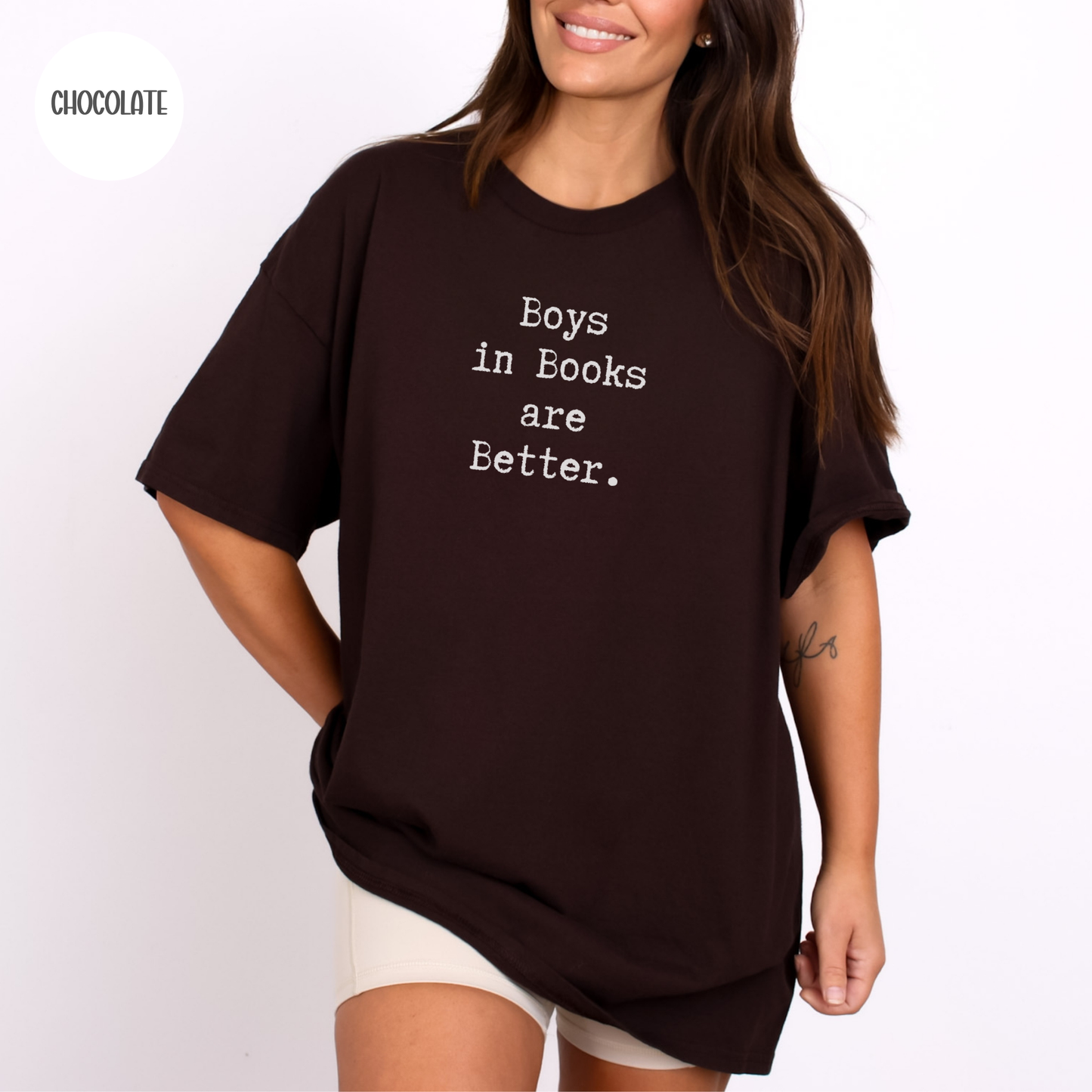 Boys in Books are Better T-Shirt