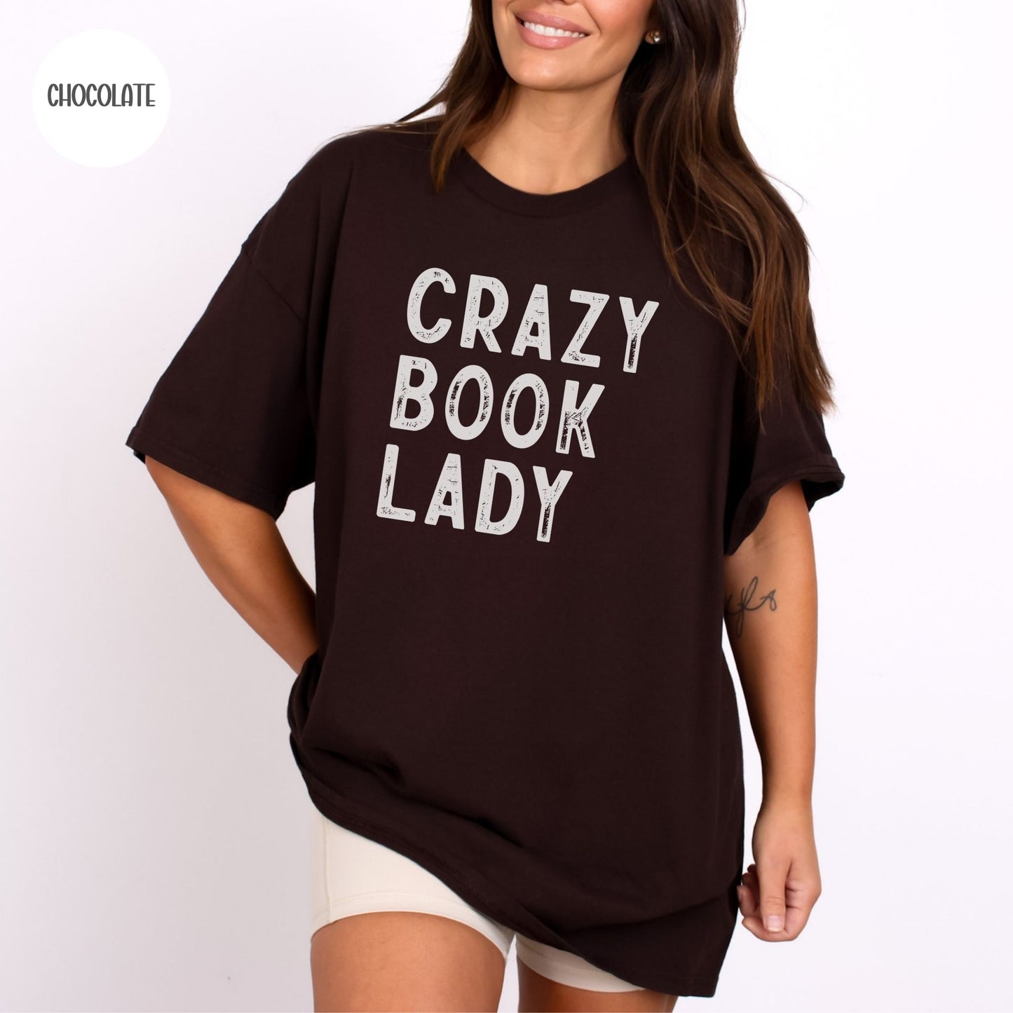 Crazy Book Lady T-Shirt