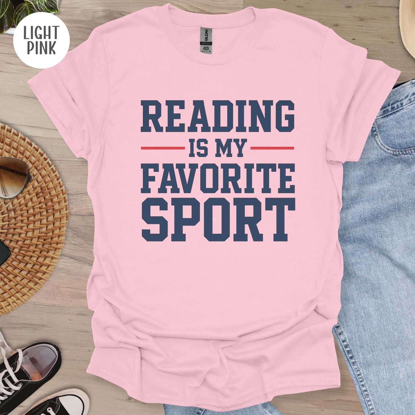 Reading is My Favorite Sport T-Shirt