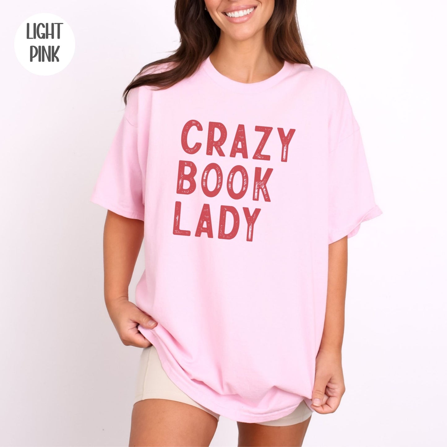 Crazy Book Lady T-Shirt