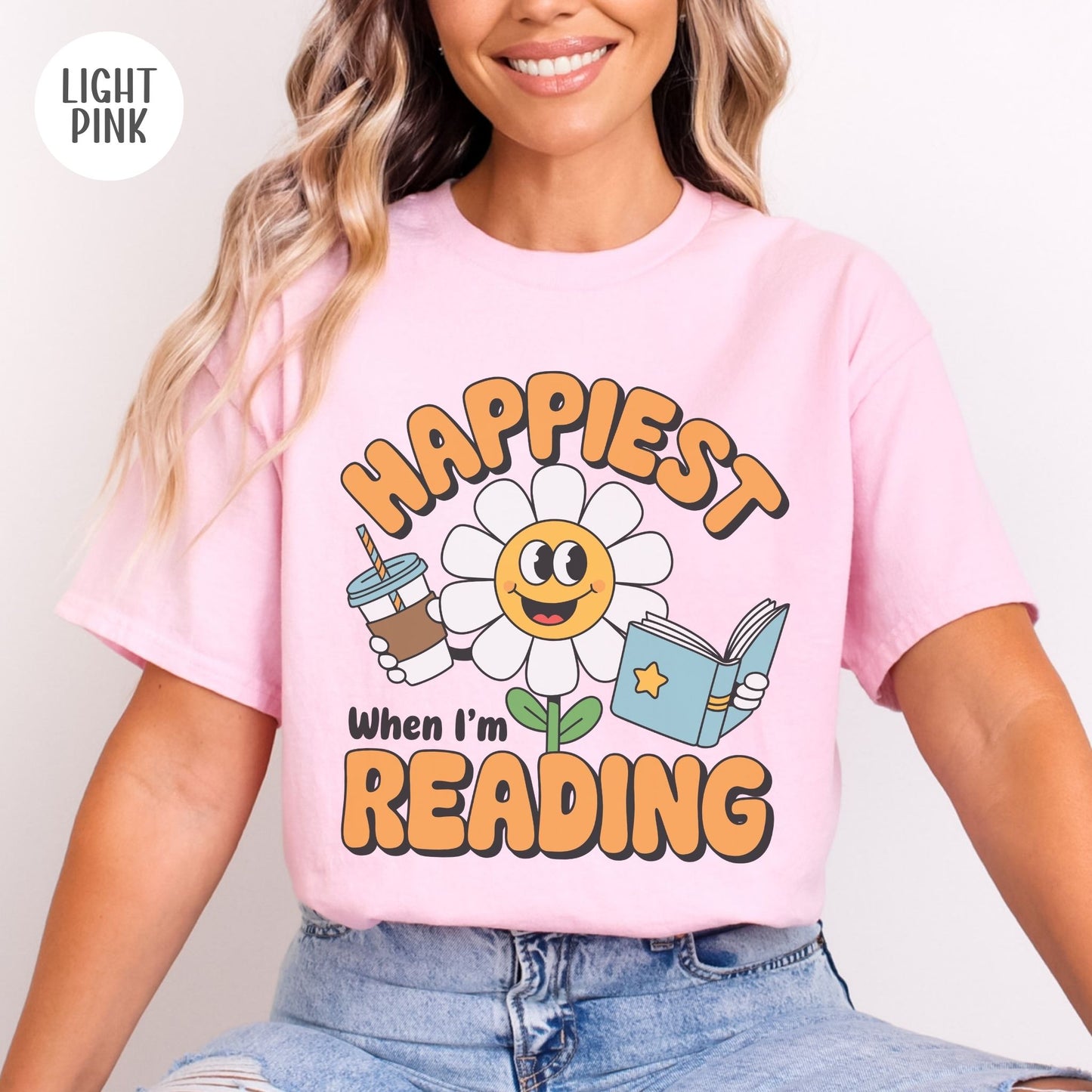 Happiest when I'm Reading T-Shirt