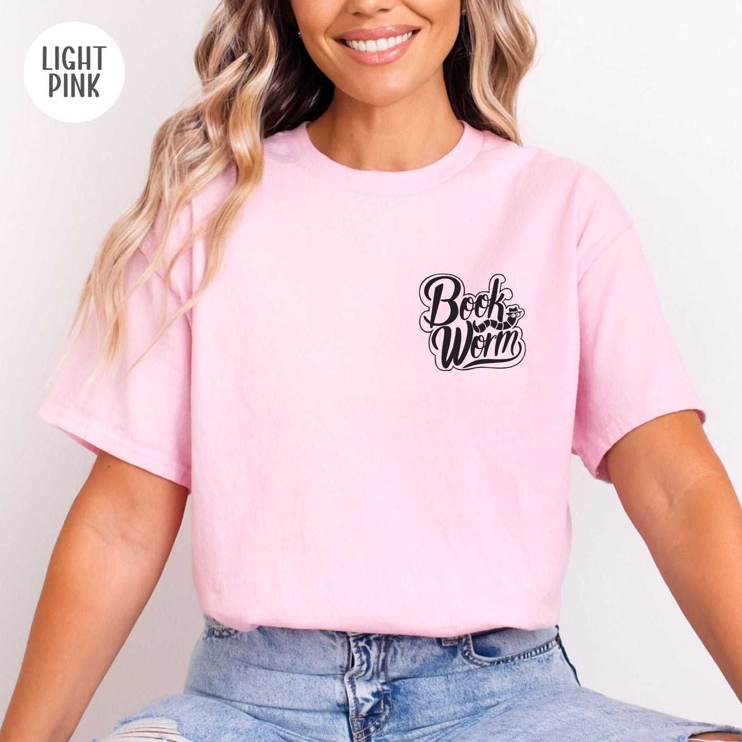 Bookworm Pocket Graphic T-Shirt