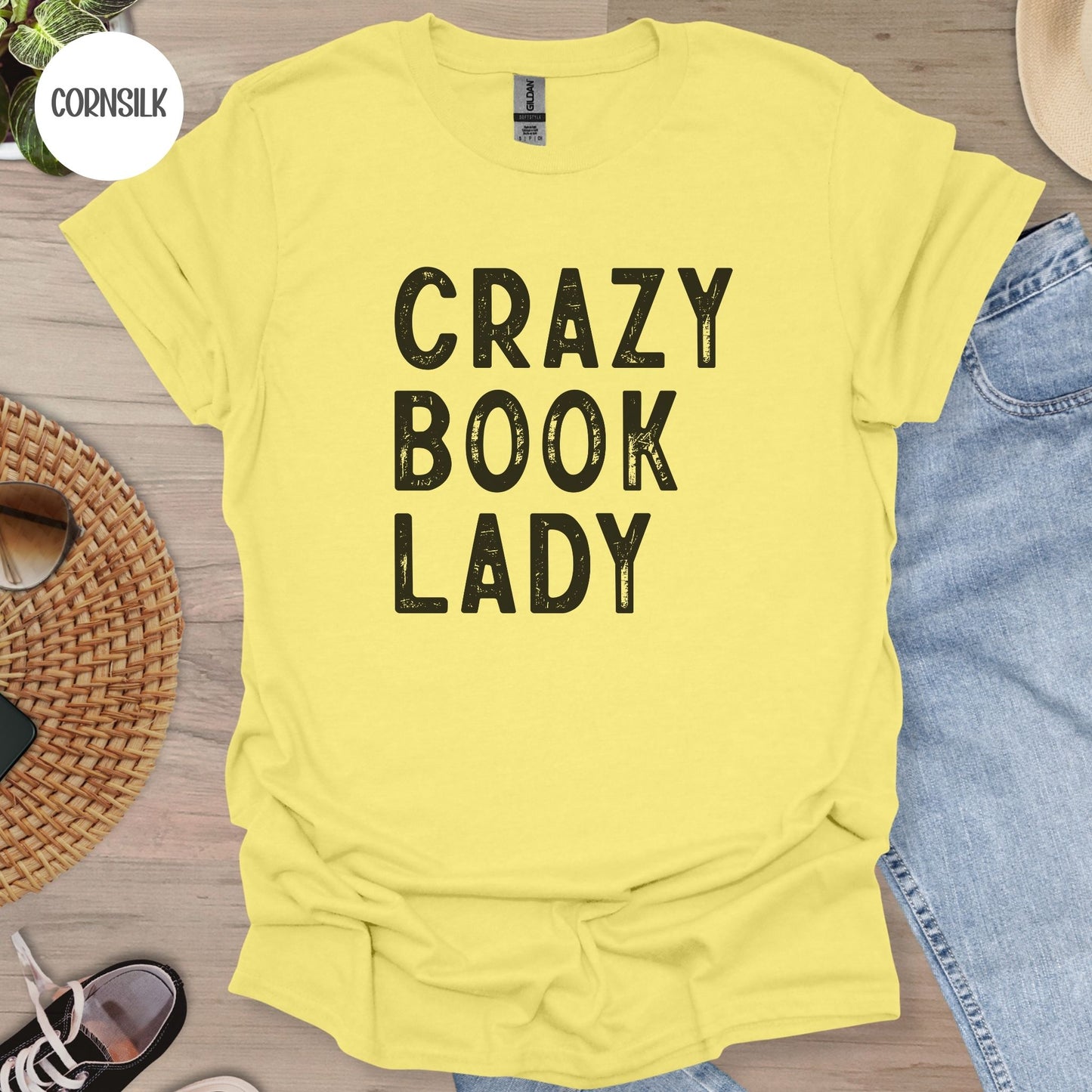 Crazy Book Lady T-Shirt