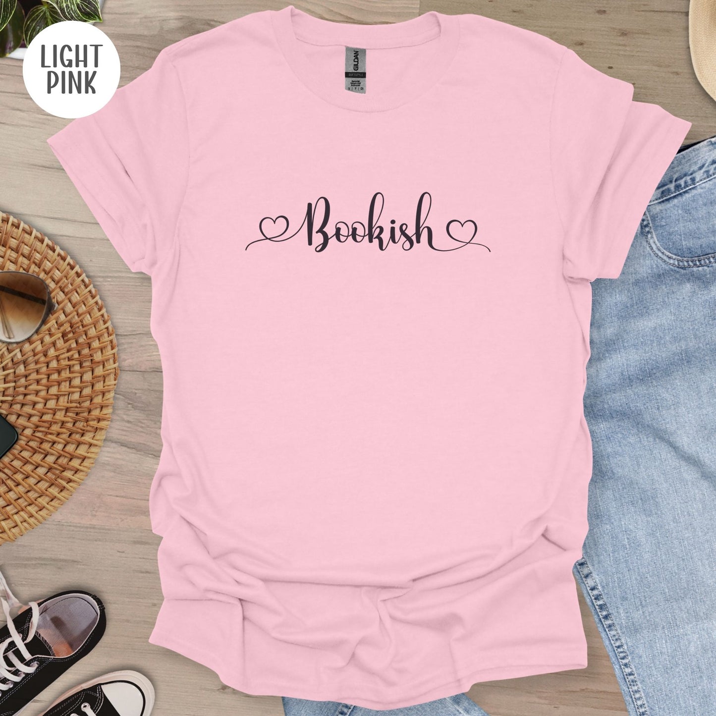 Bookish Script T-Shirt