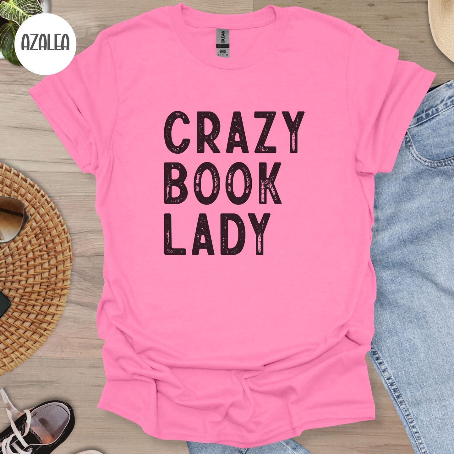 Crazy Book Lady T-Shirt