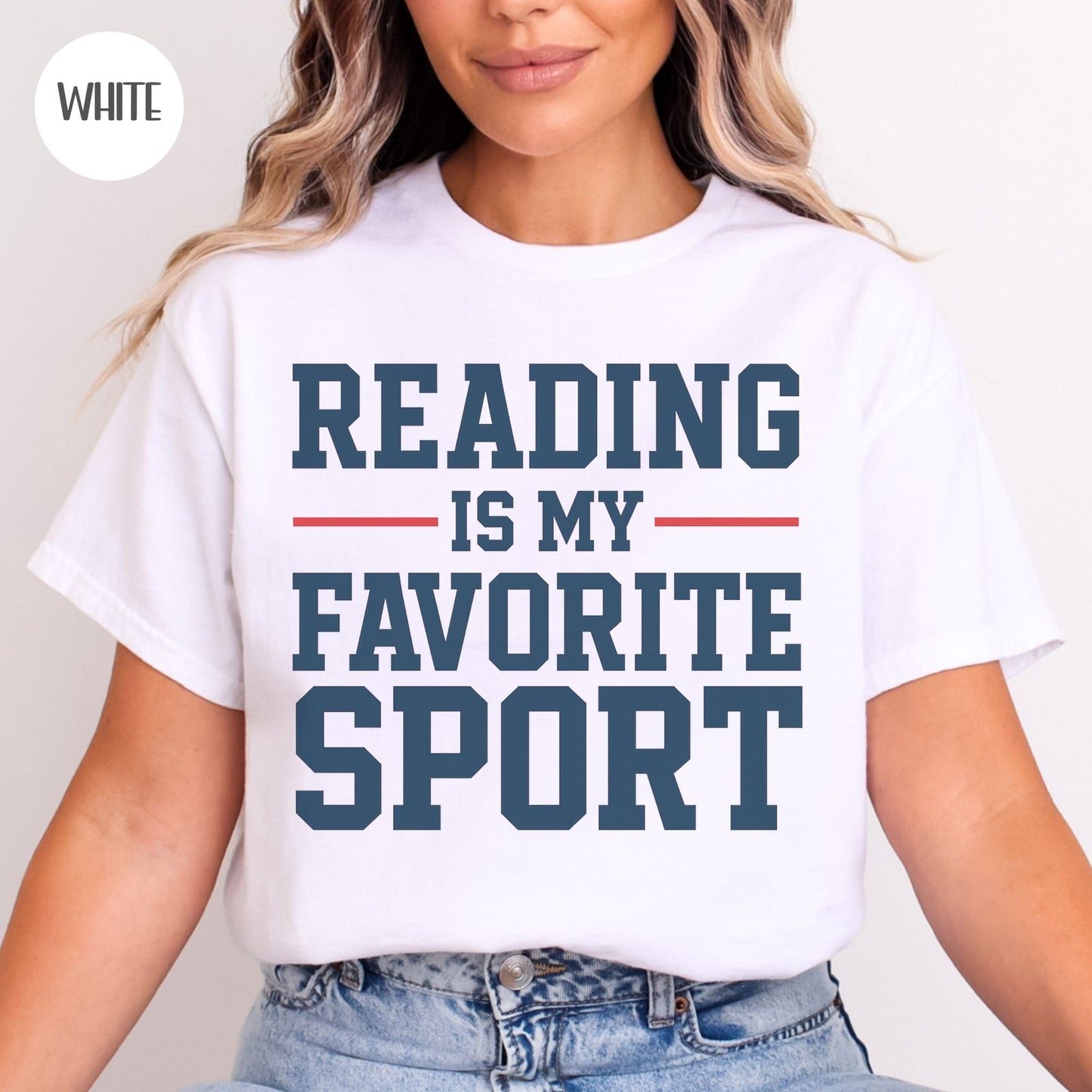 Reading is My Favorite Sport T-Shirt