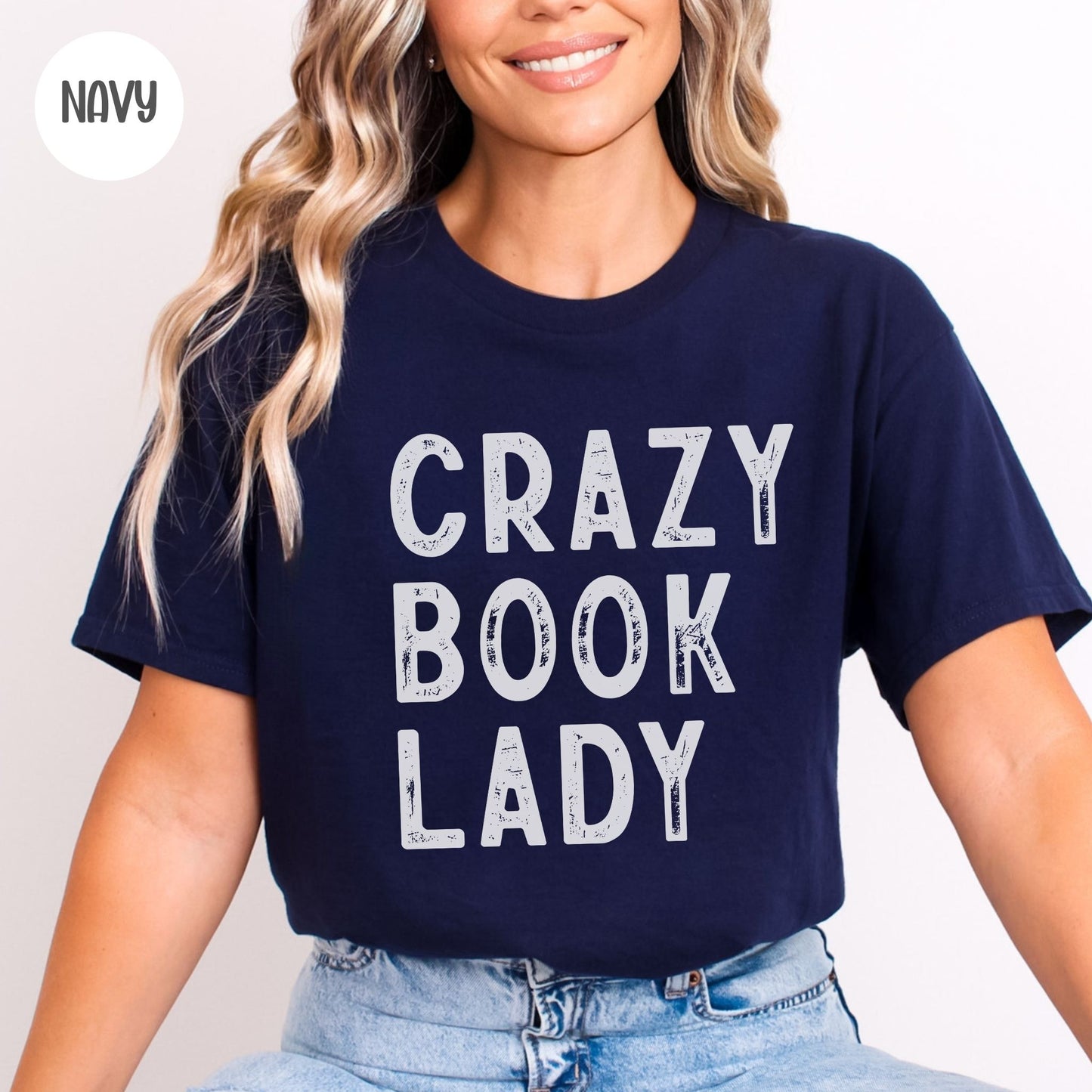 Crazy Book Lady T-Shirt