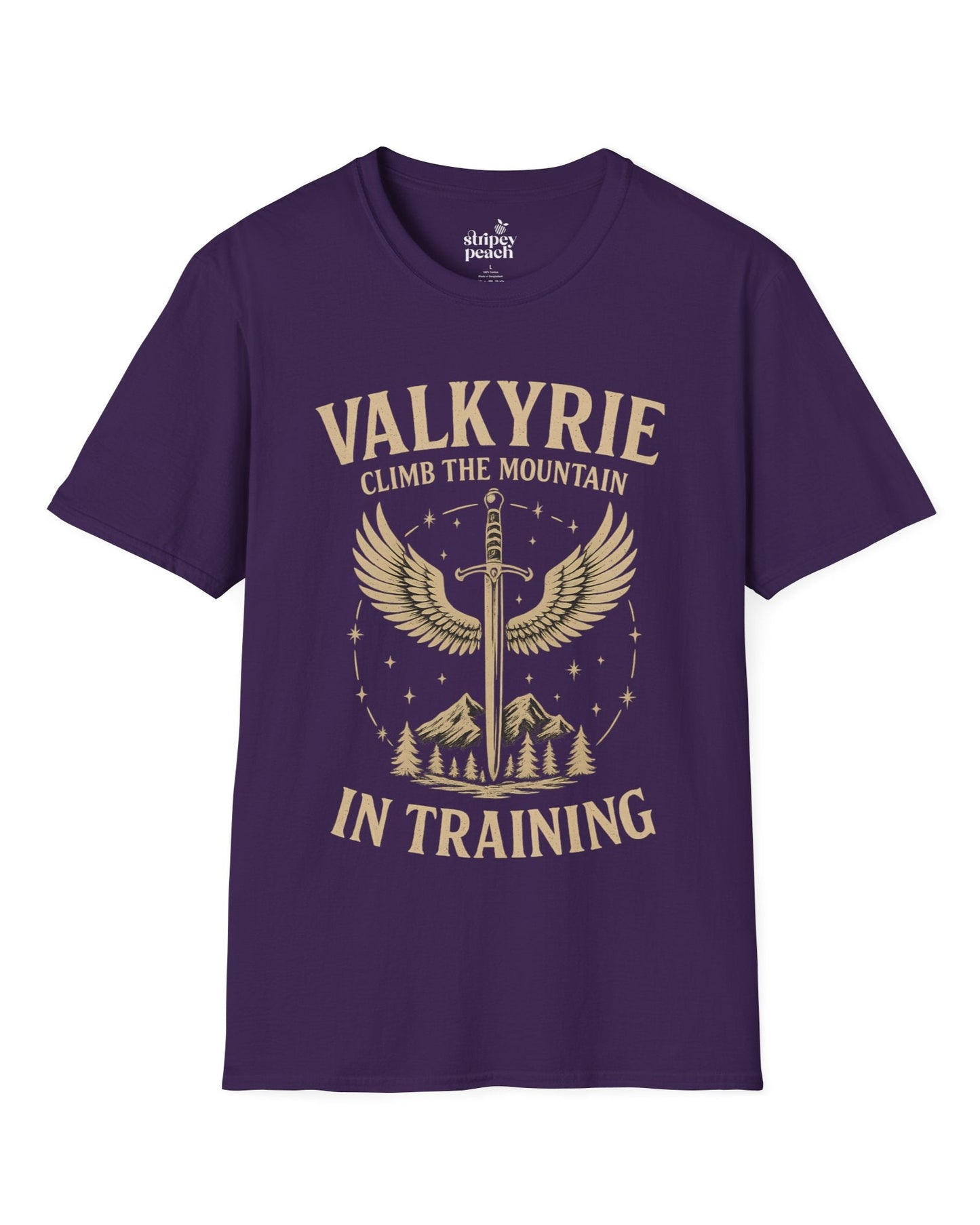 Valkyrie In Training | ACOTAR Inspired T-shirt-Stripeypeach