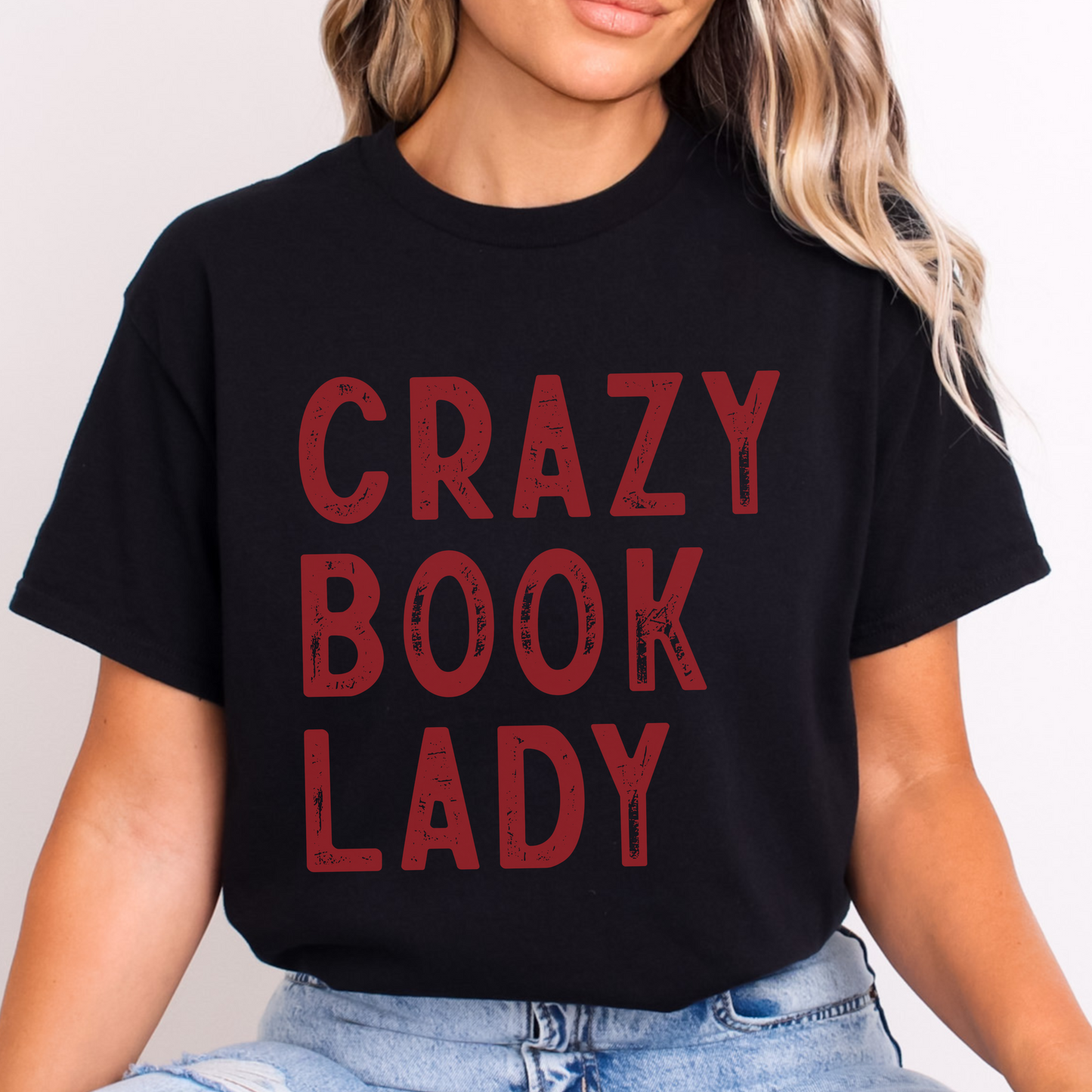 Crazy Book Lady T-Shirt