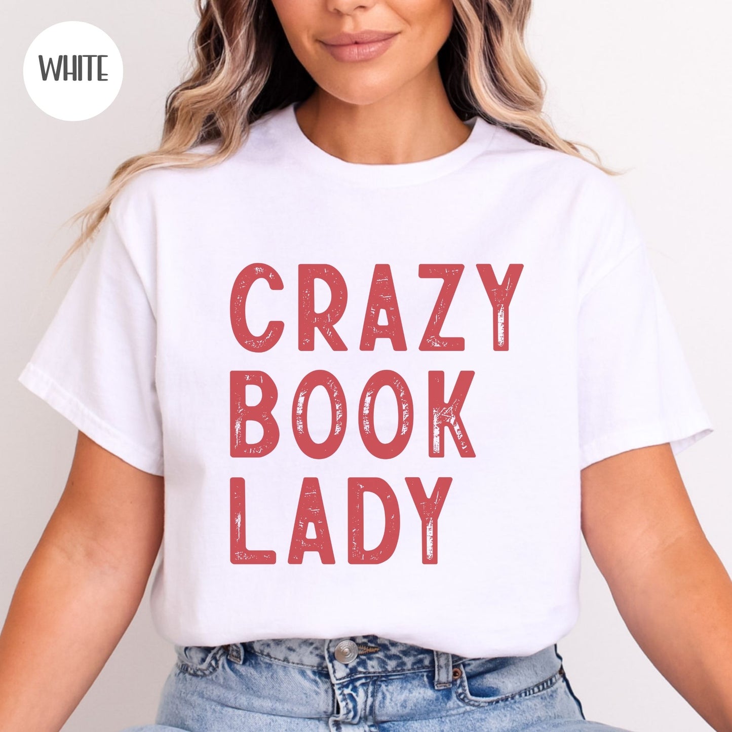 Crazy Book Lady T-Shirt