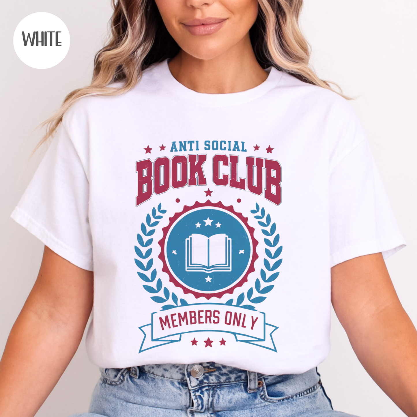 Anti Social Book Club T-shirt