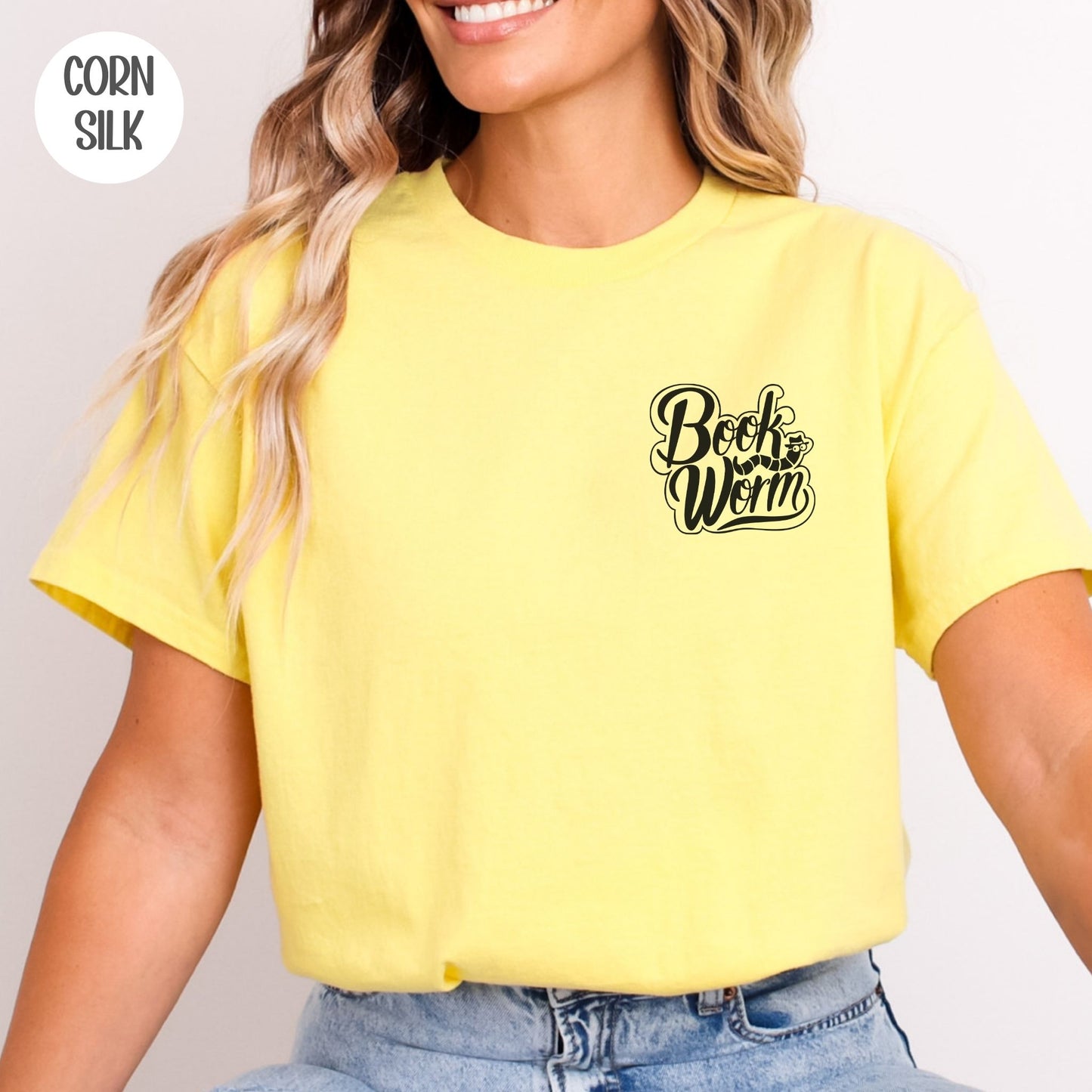 Bookworm Pocket Graphic T-Shirt