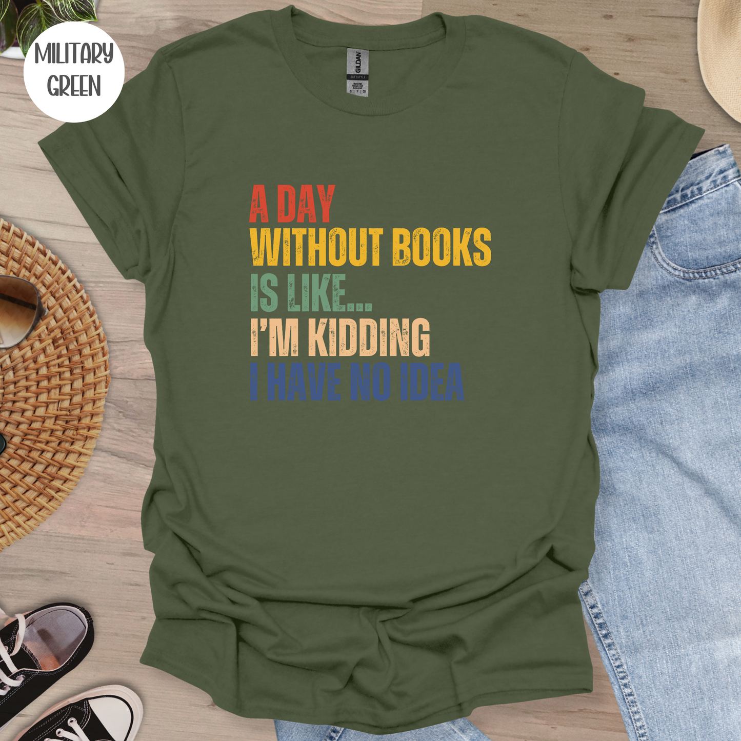 A Day Without Books T-Shirt