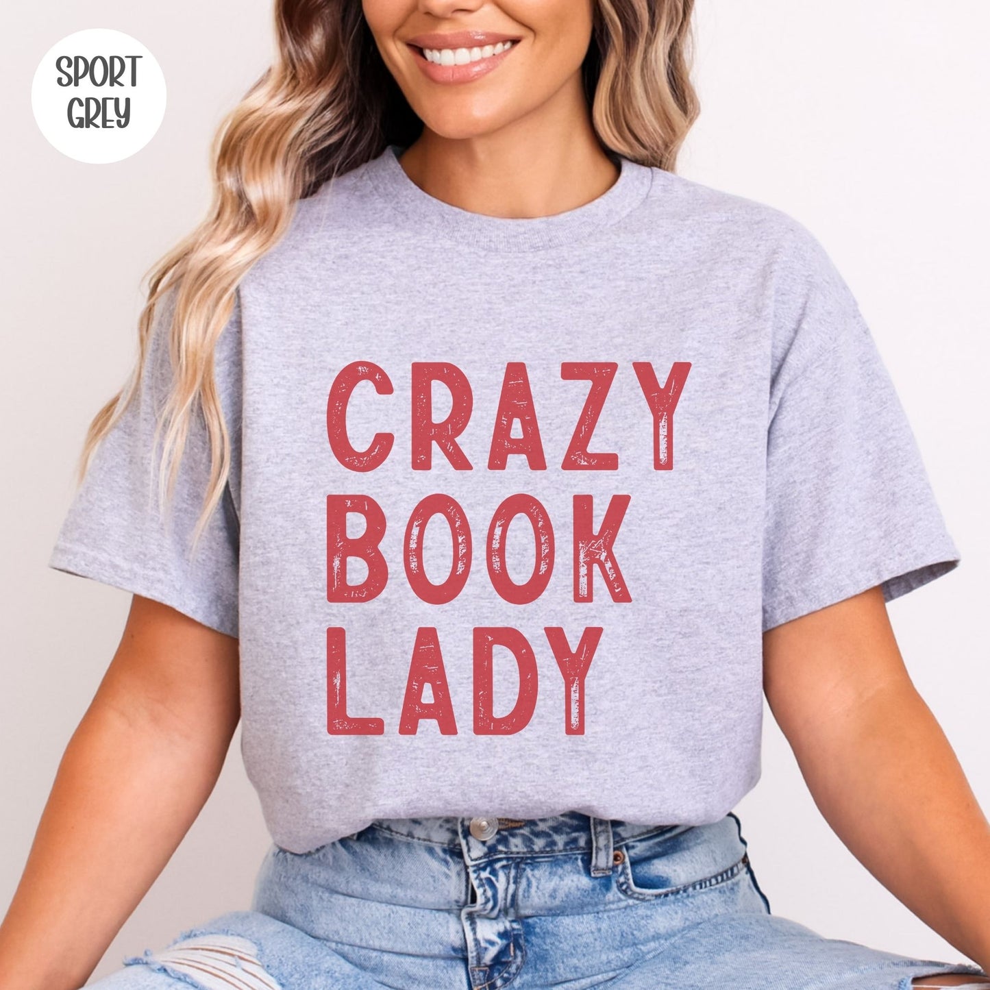 Crazy Book Lady T-Shirt