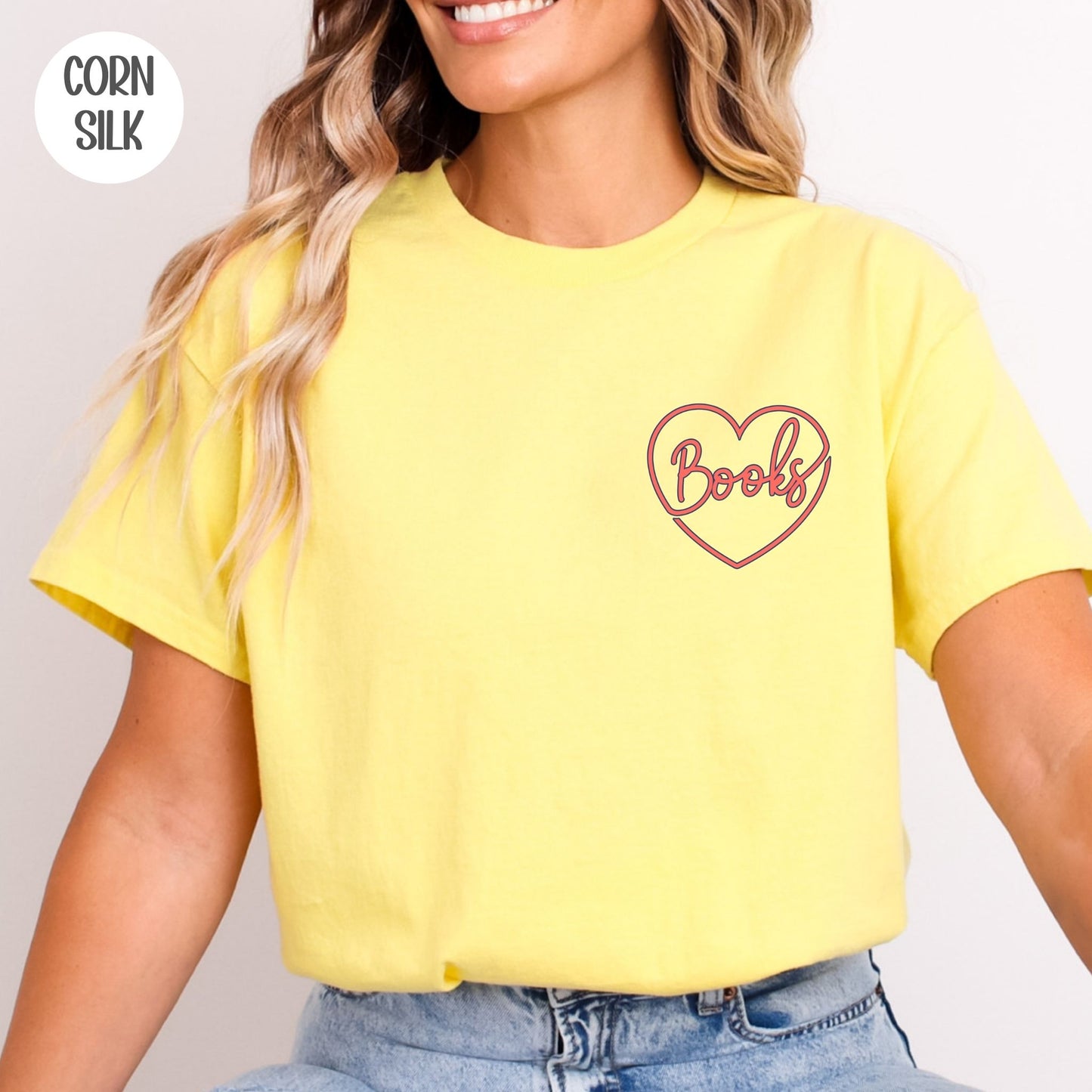 Books Pocket Heart T-Shirt