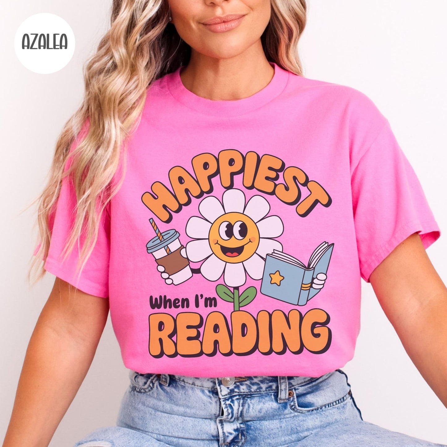 Happiest when I'm Reading T-Shirt