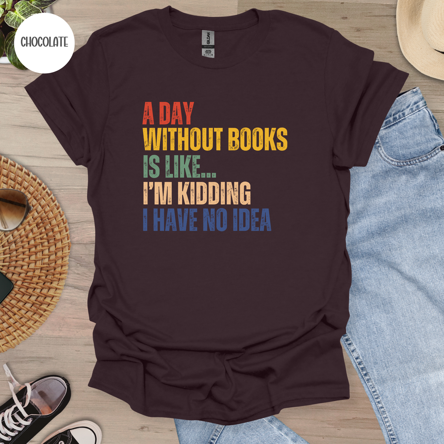 A Day Without Books T-Shirt