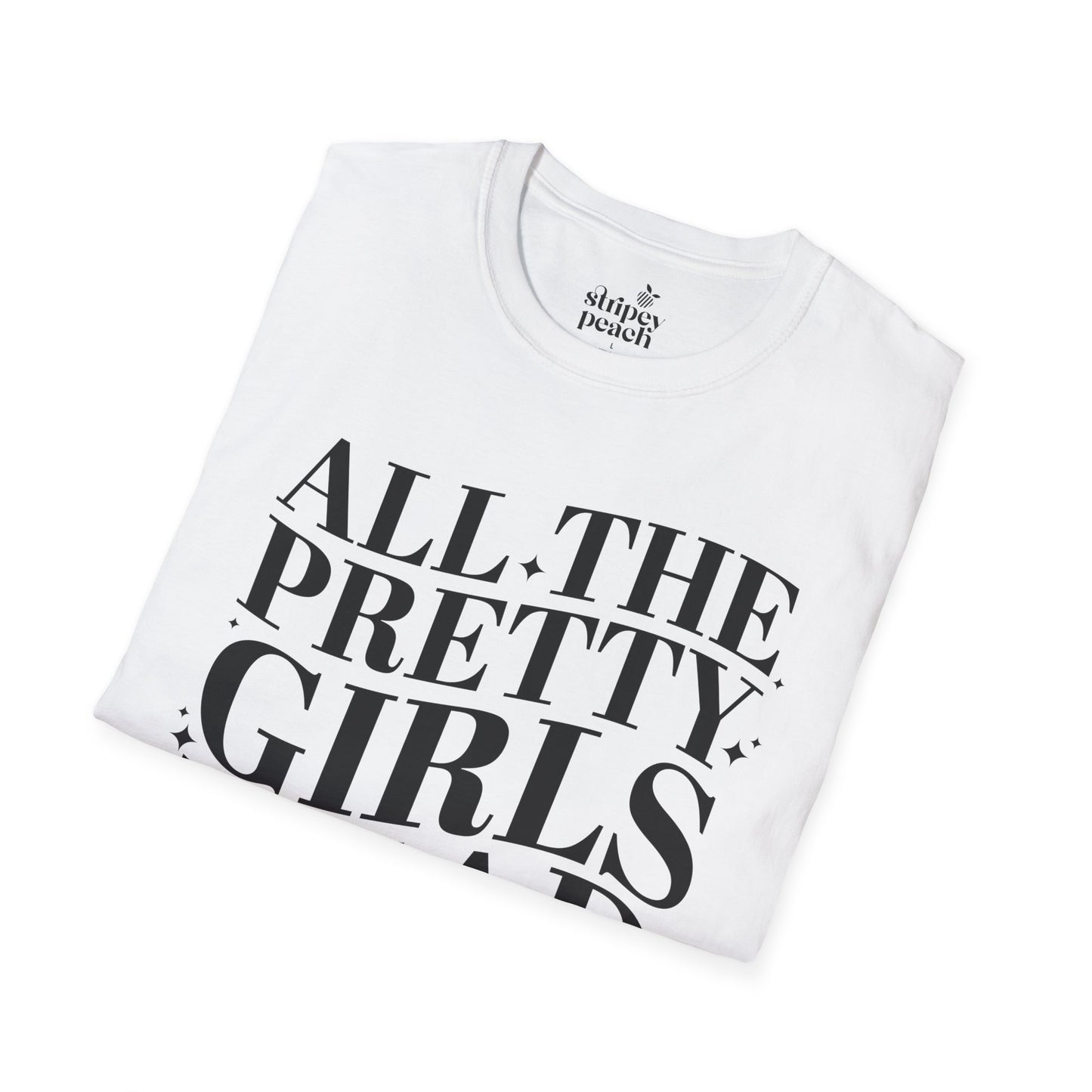 All the Pretty Girls Read Smut T-Shirt-Stripeypeach