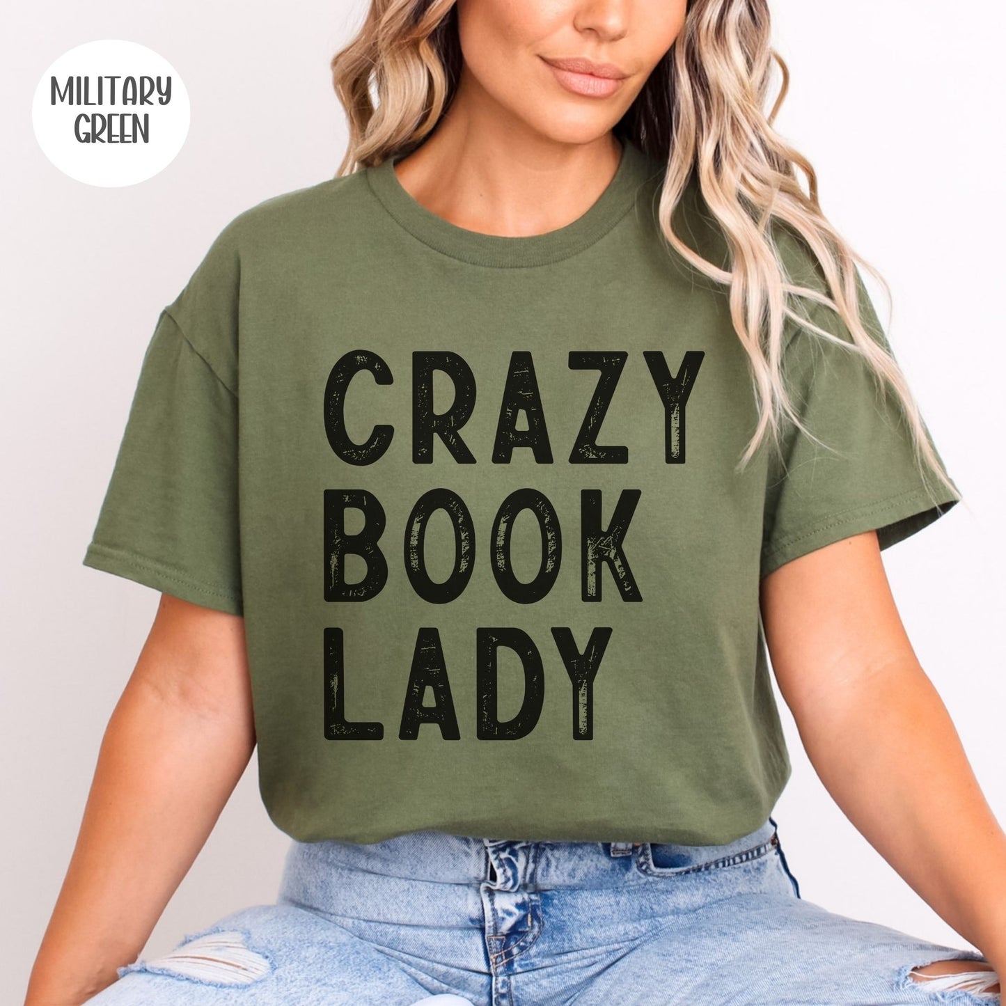 Crazy Book Lady T-Shirt