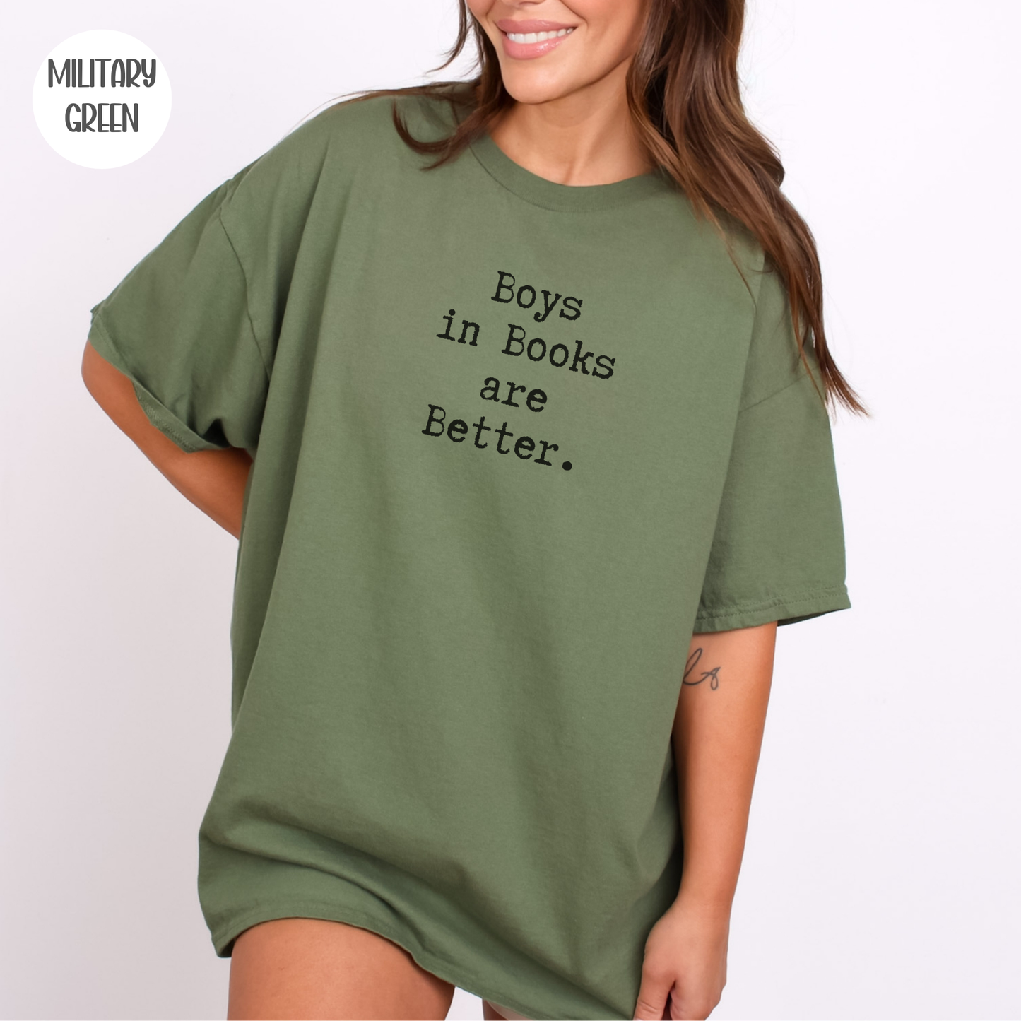 Boys in Books are Better T-Shirt
