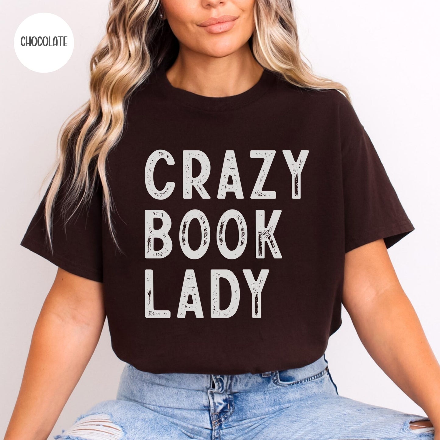 Crazy Book Lady T-Shirt