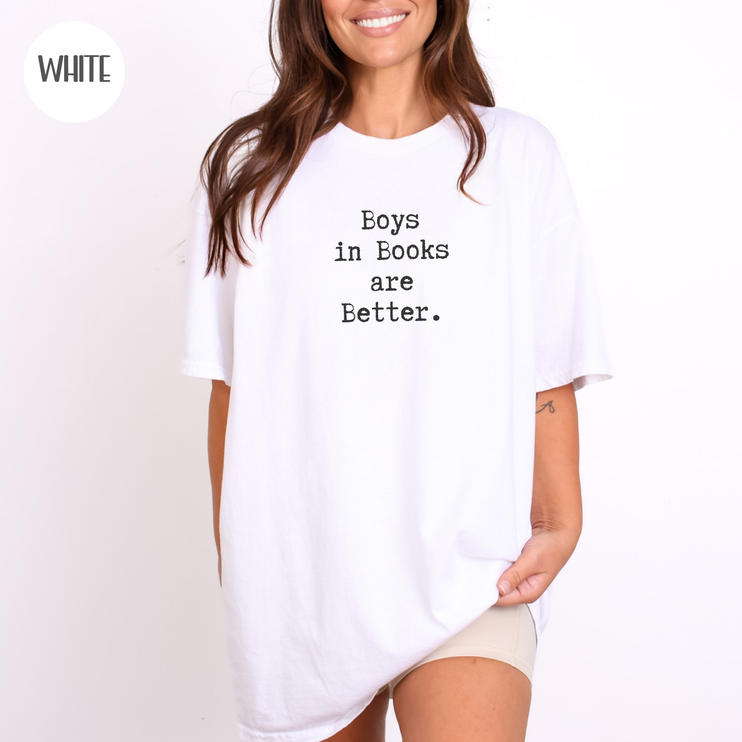 Boys in Books are Better T-Shirt
