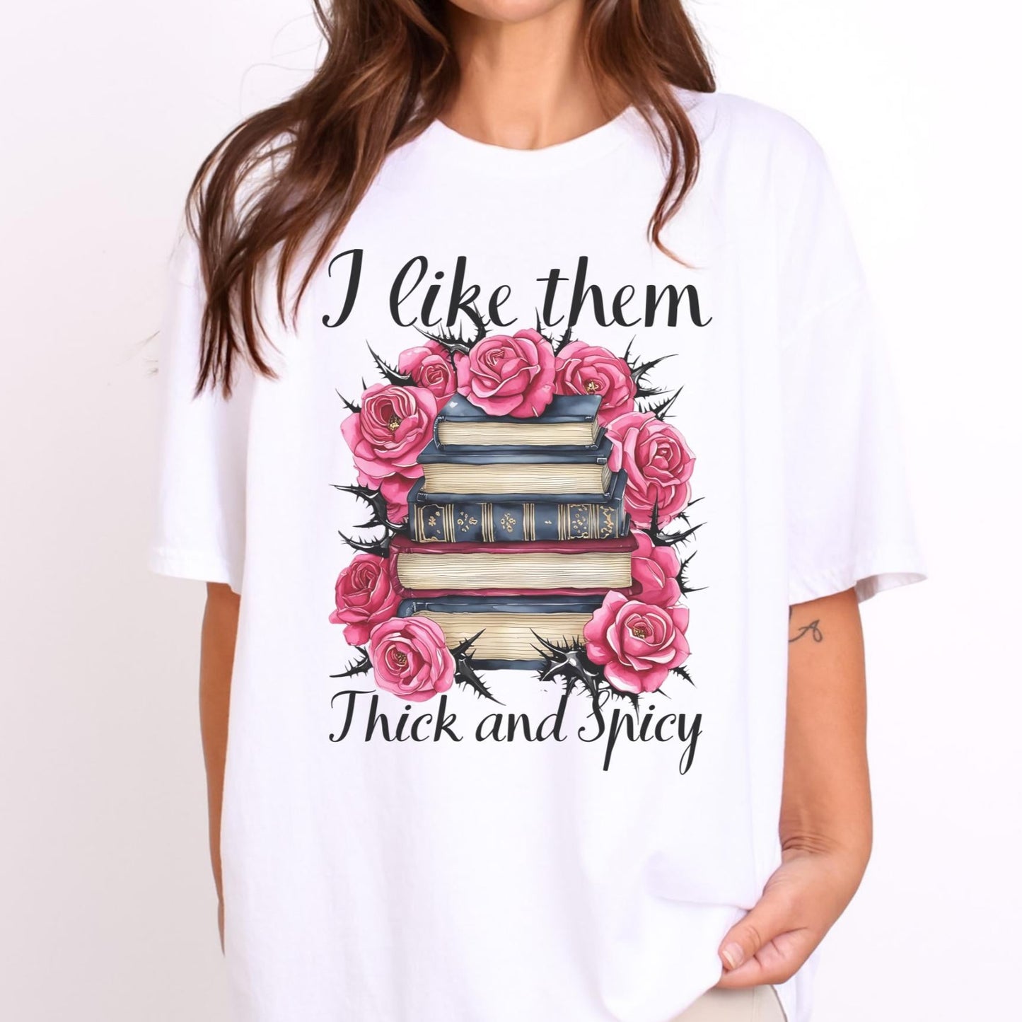 Thick & Spicy T-shirt-Stripeypeach