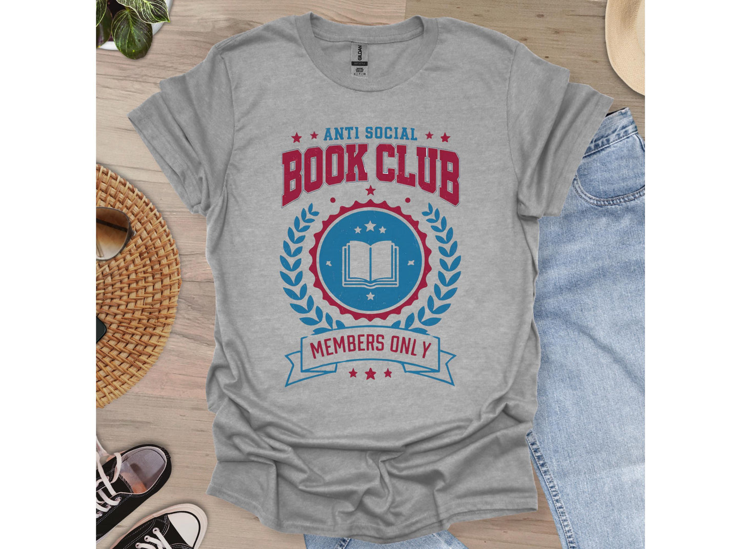 Anti Social Book Club T-shirt