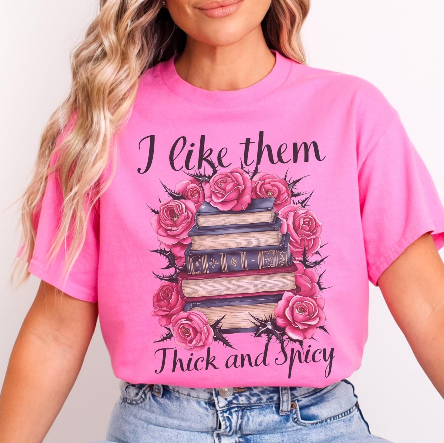 Thick & Spicy T-shirt-Stripeypeach