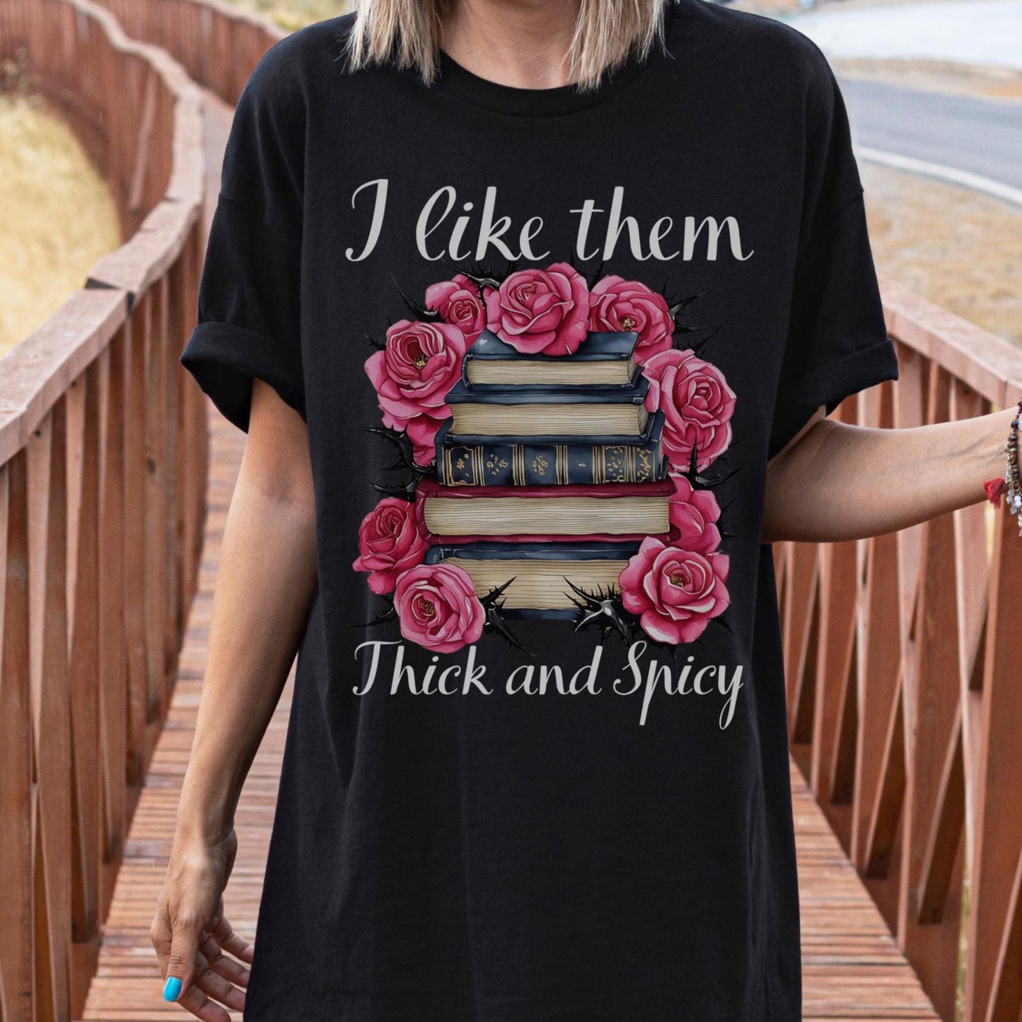 Thick & Spicy T-shirt-Stripeypeach