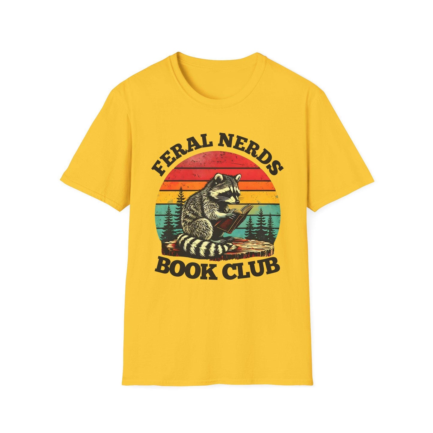 Feral Nerds Book Club Raccoon T-Shirt
