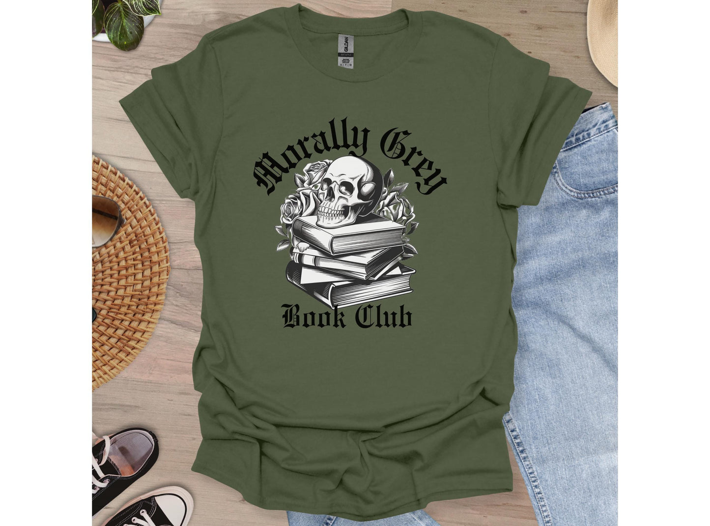 Morally Grey Book Club T-shirt