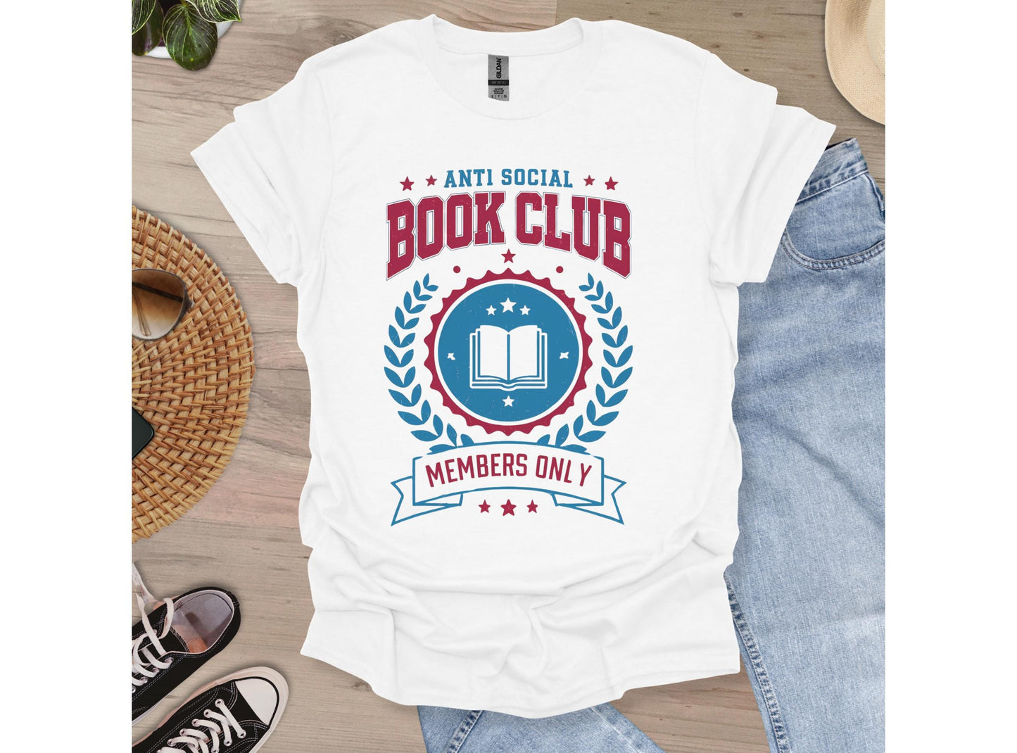 Anti Social Book Club T-shirt
