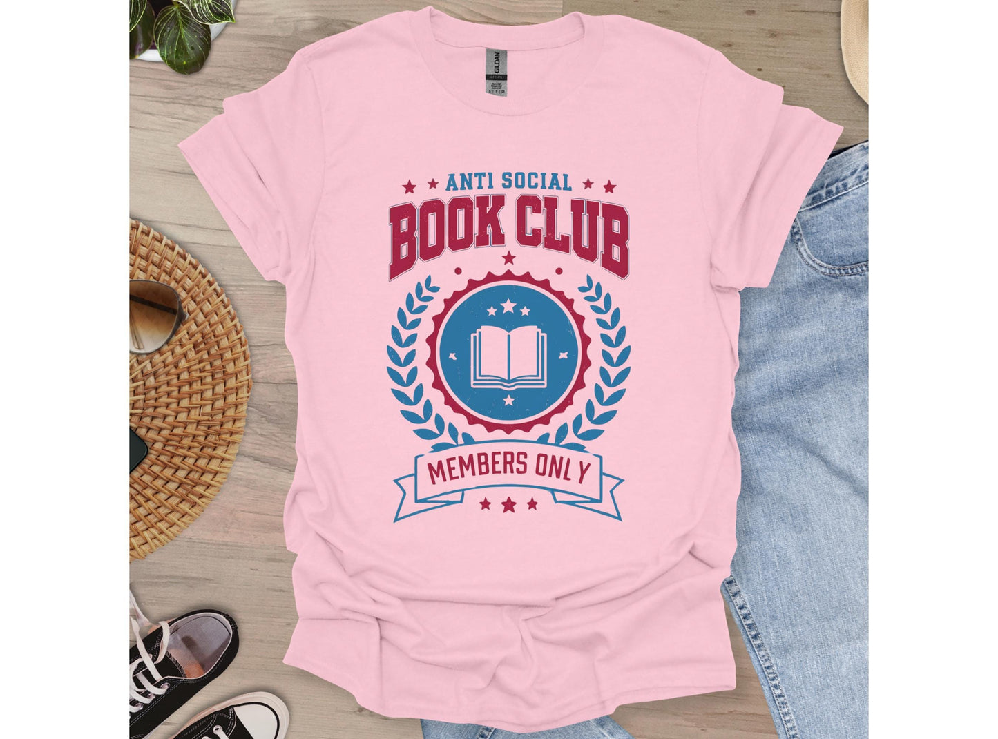 Anti Social Book Club T-shirt